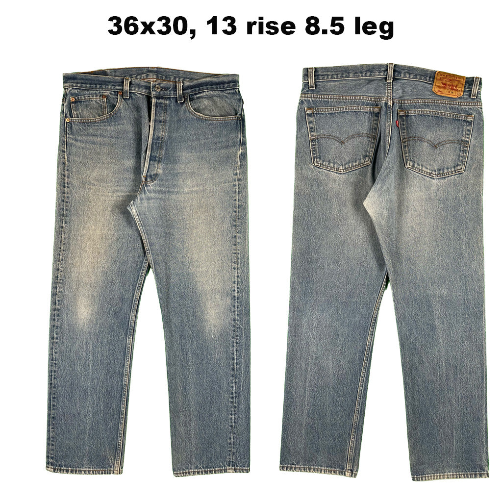 Vintage Levi's 501 and White Tee Combo- SELECT BOTH