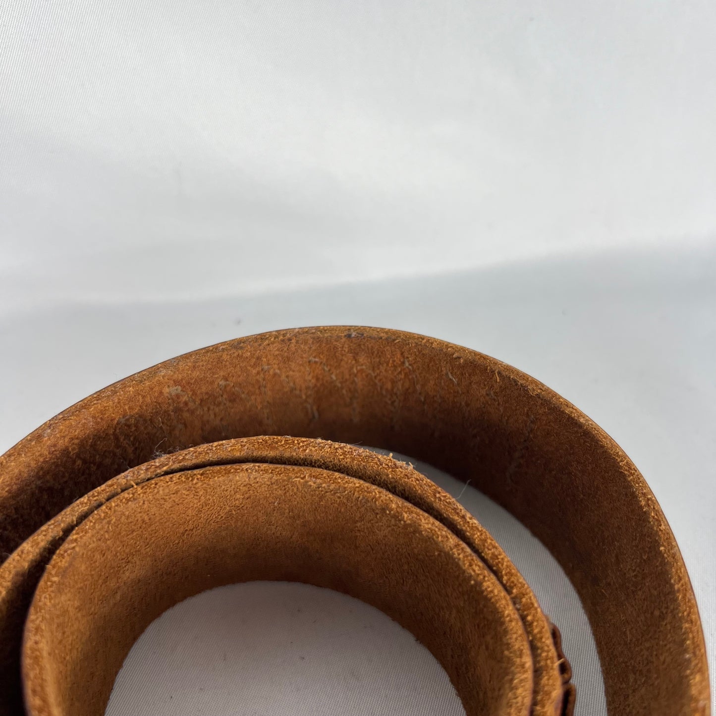 60s Brauer Bros. Gun Shell Leather Belt- 24"-28"