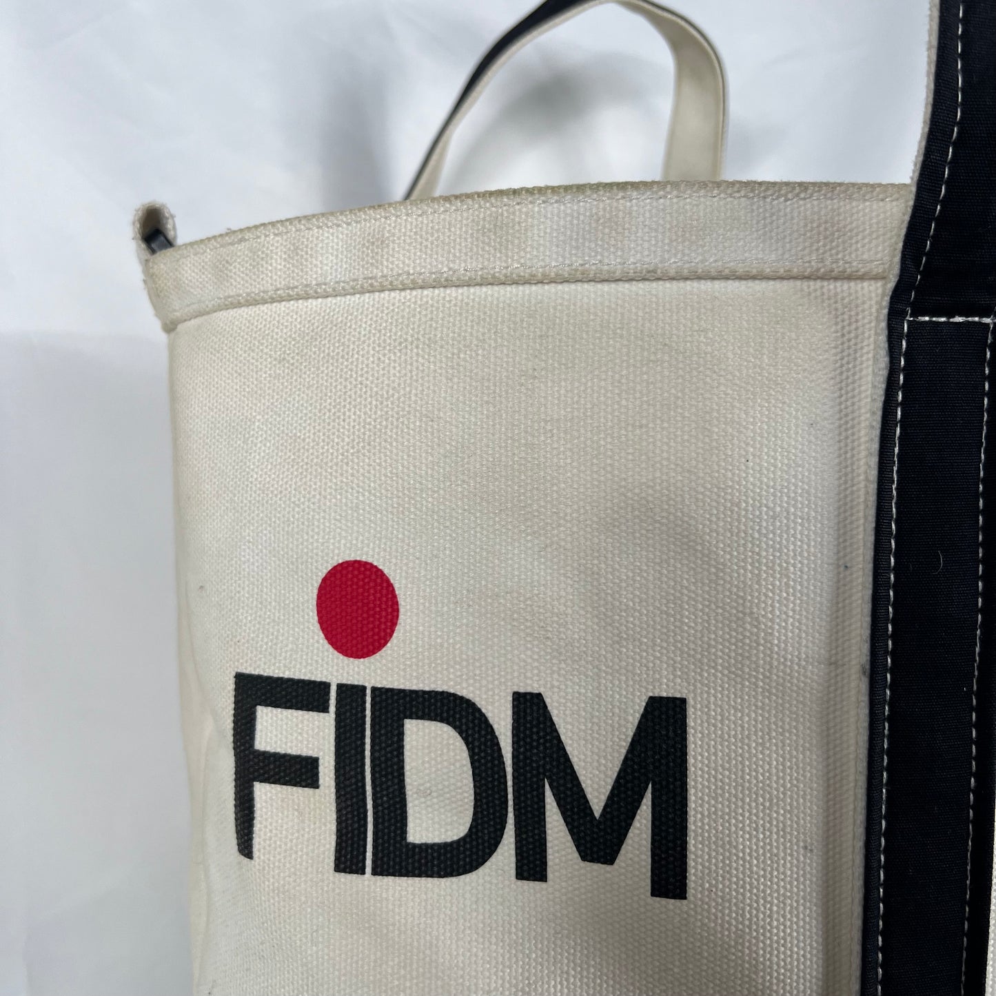 FIDM Big Cotton Canvas Tote Bag