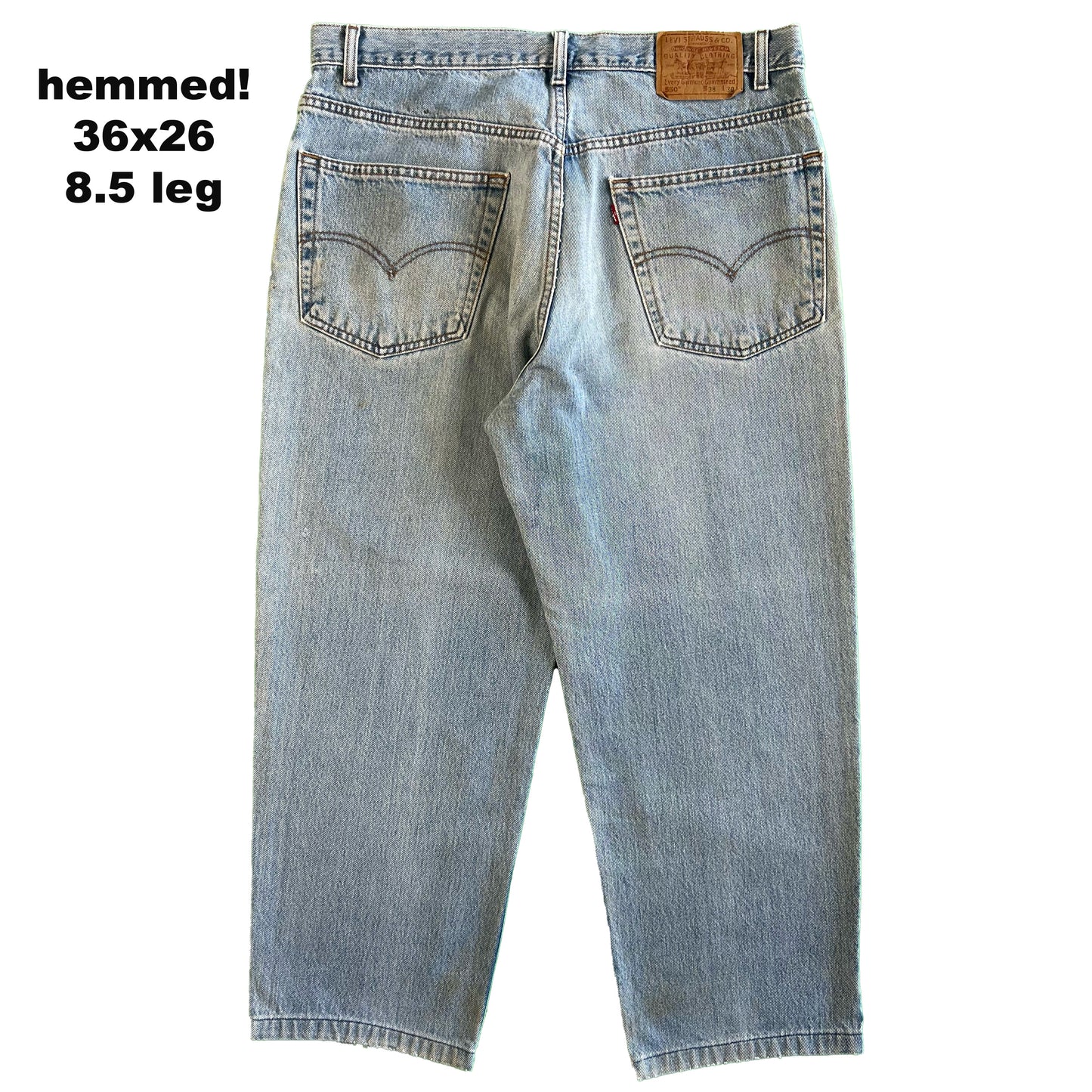 80s/90s Levi's 550s 'Relaxed Fit' Denim- SELECT PAIR