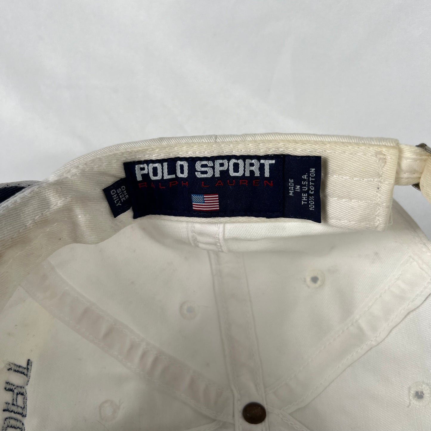 90s Polo Sport Ralph Lauren Trucker Hat