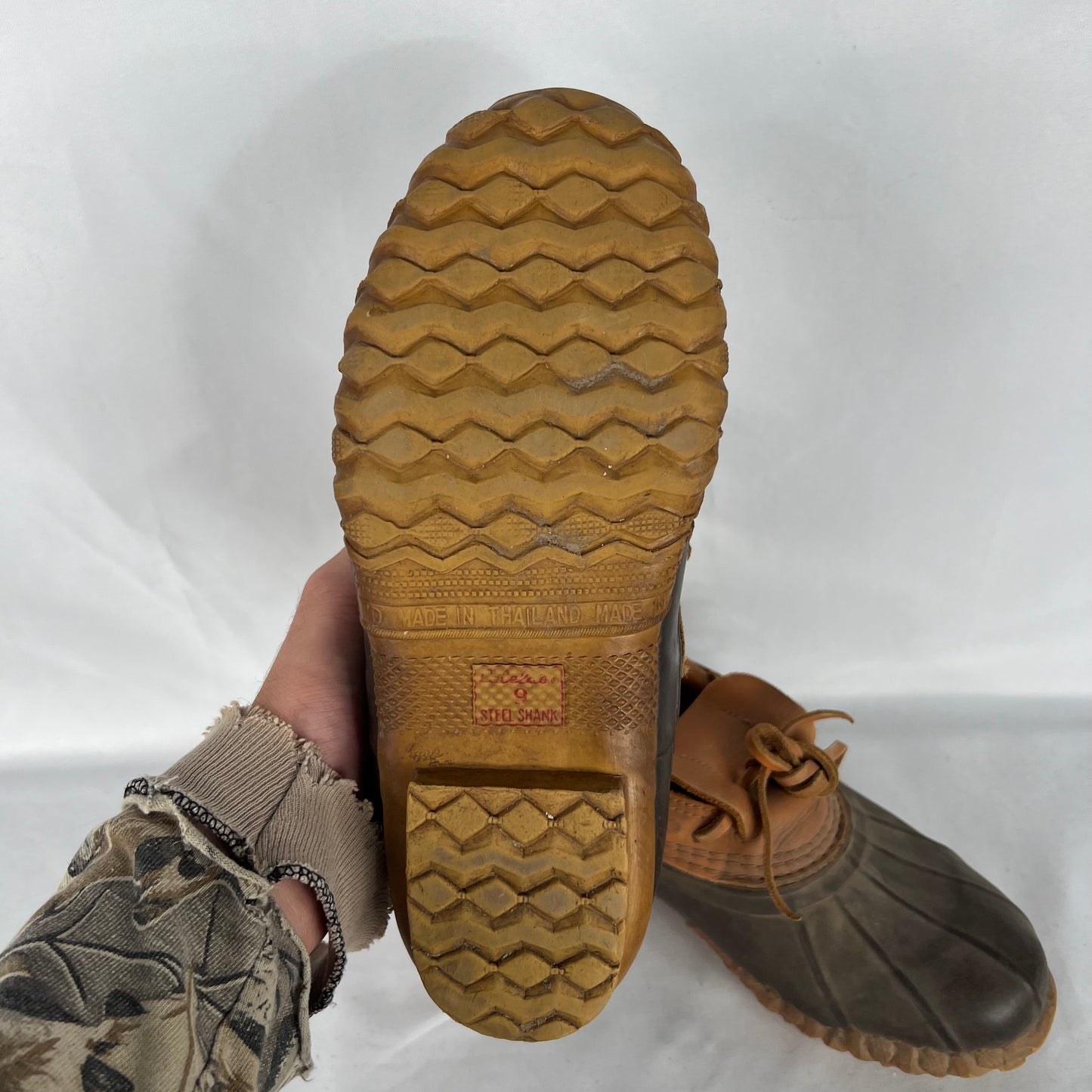 90s Cabela's Low Top Duck Boots- M's 7.5, W's 9