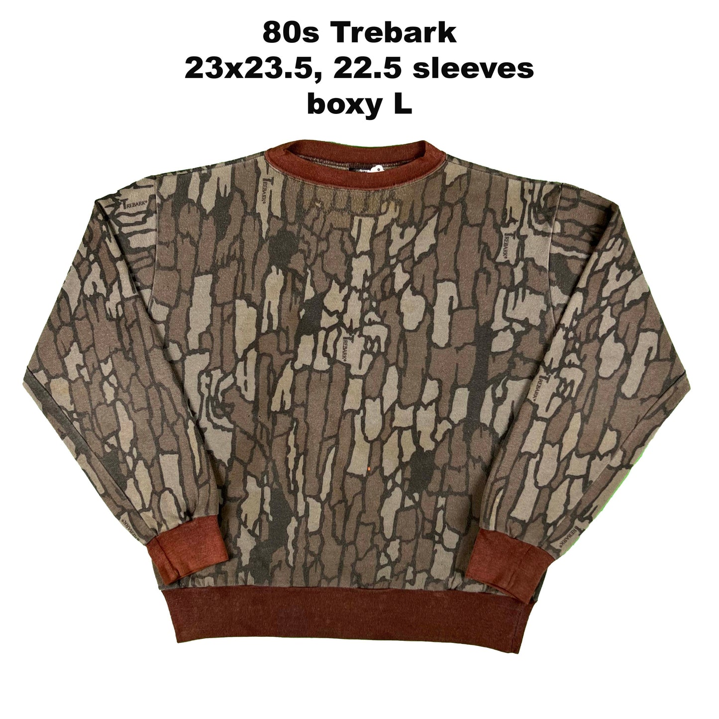 Vintage Blank Camo Sweatshirt- SELECT SWEAT