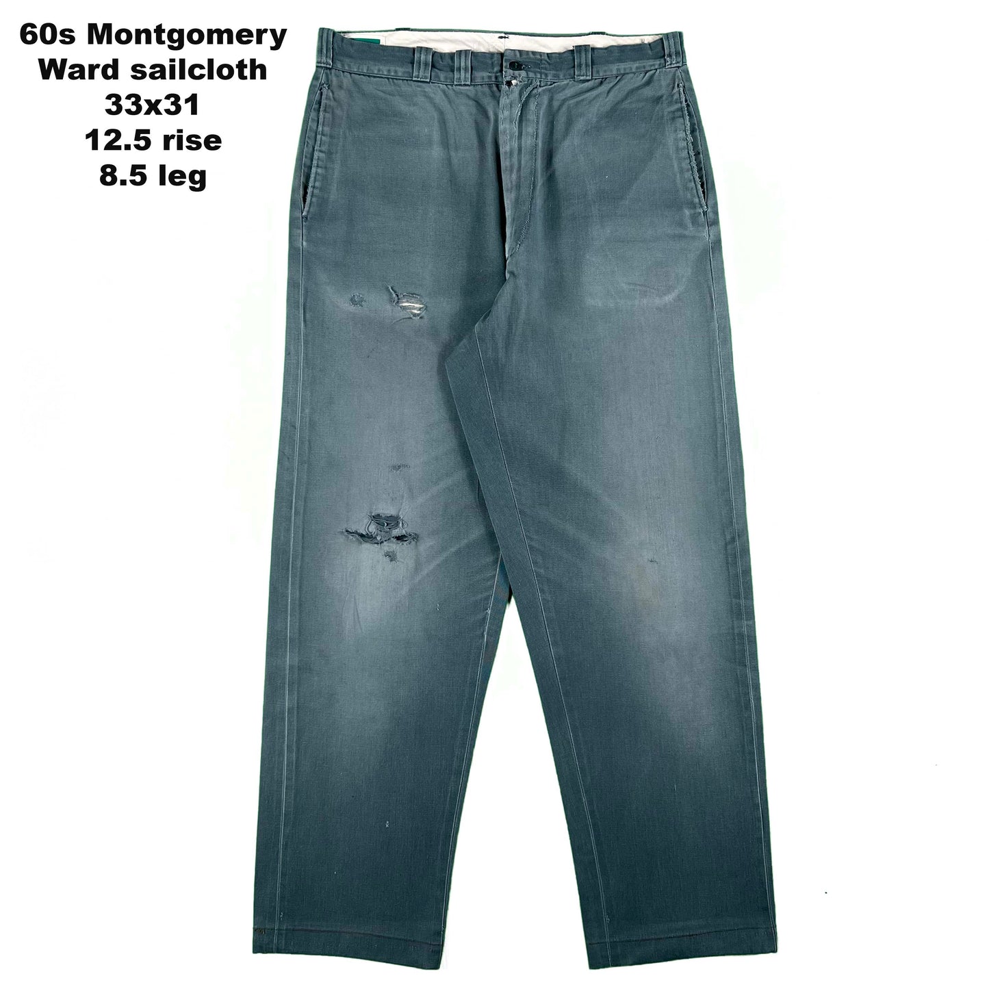 50s/60s Cotton Work Chinos- SELECT PAIR