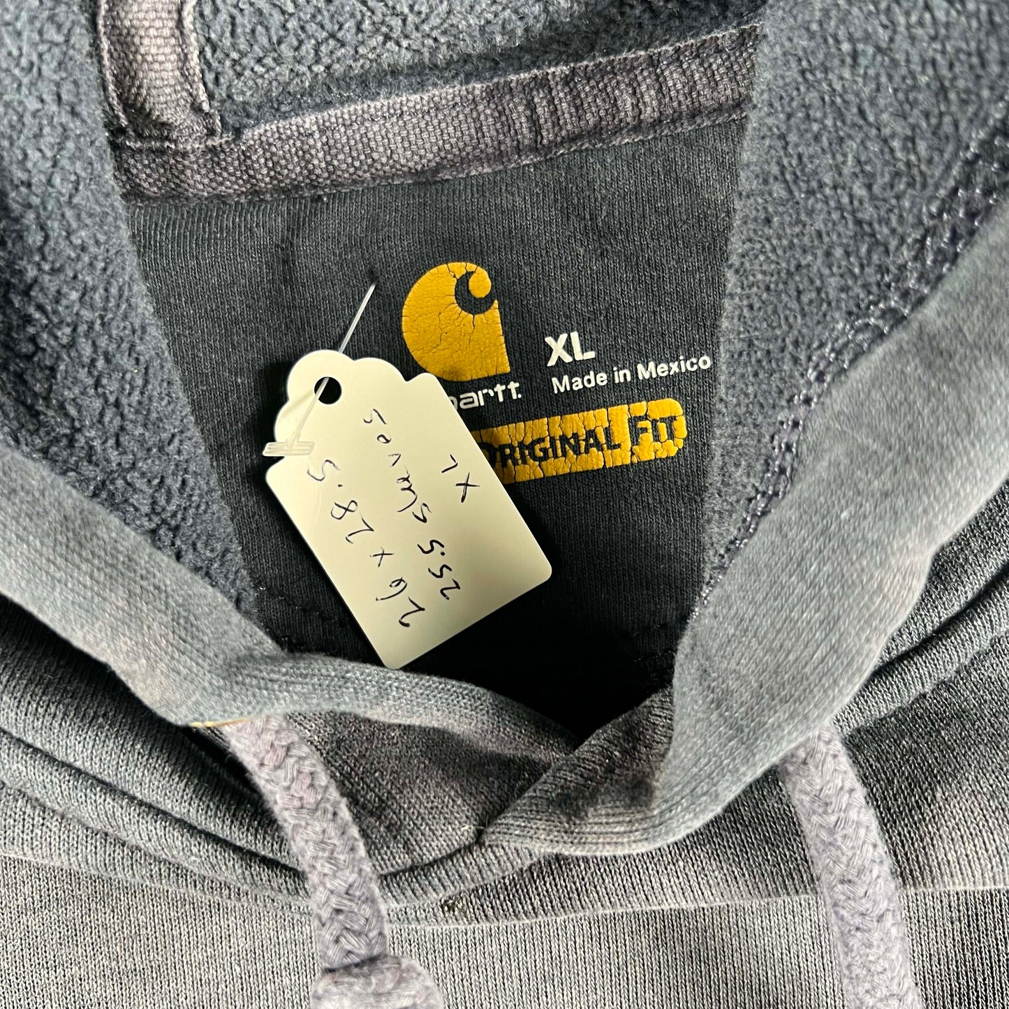 Carhartt Sun Faded Navy Painter's Hoodie- XL