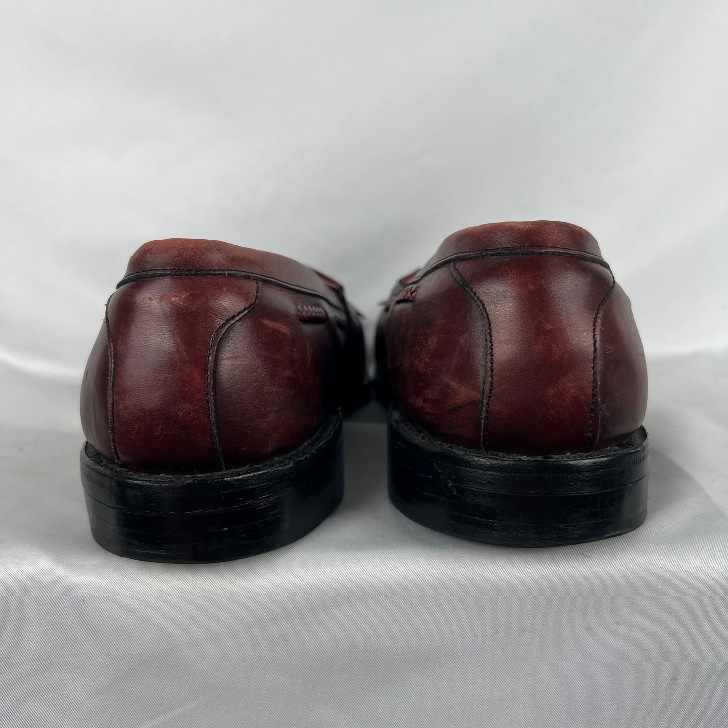 00s Allen Edmonds Braided Leather Tassel Loafers- M's 9, W's 10.5