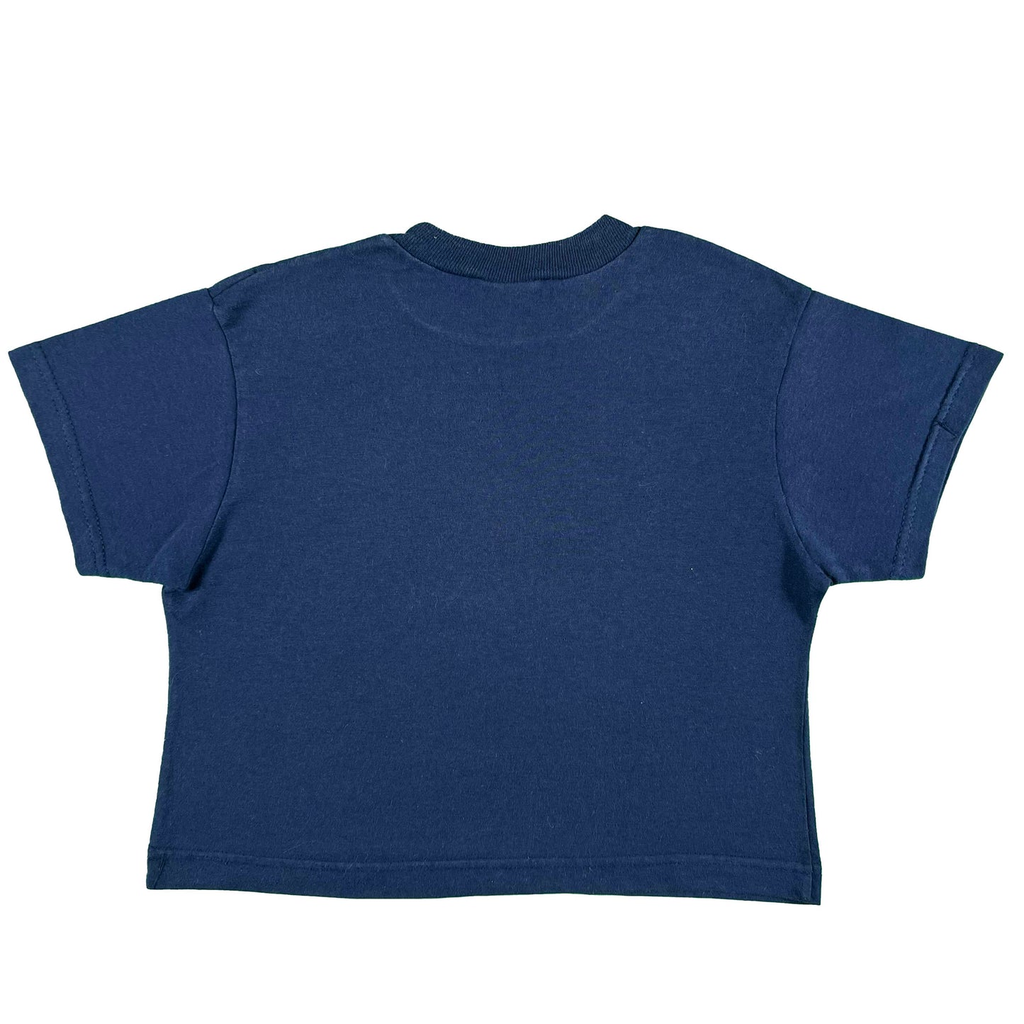 90s Cats Navy Blue Baby Tee