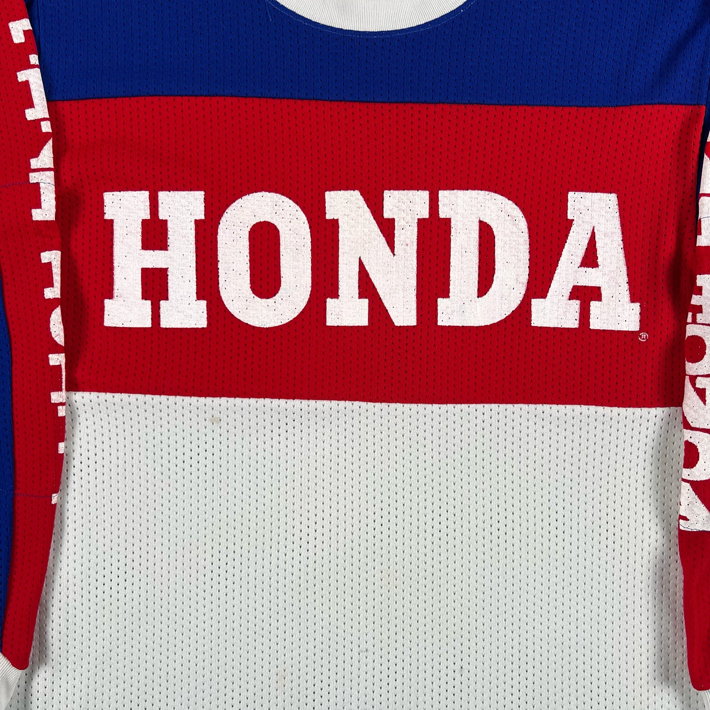 70s Honda Mesh Motocross Jersey- S