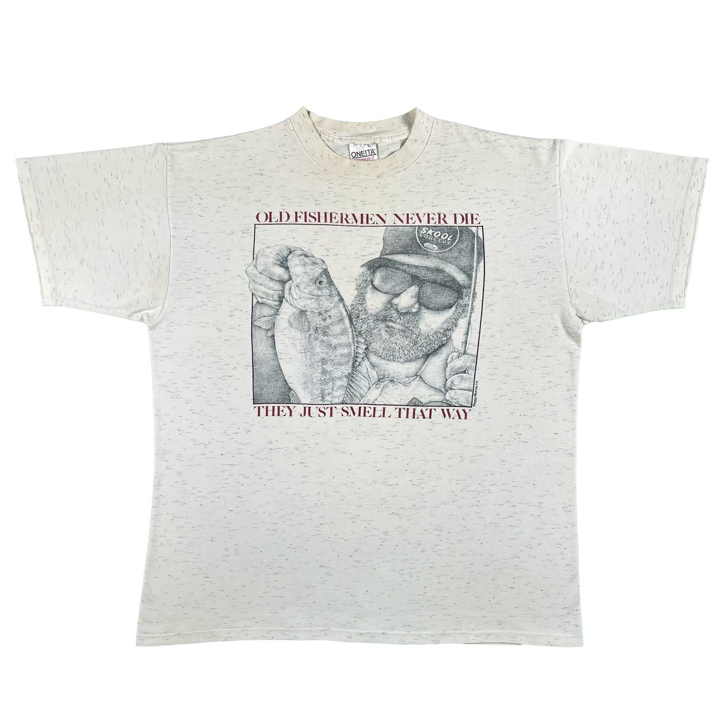 90s Smelly Fisherman Tee- XL