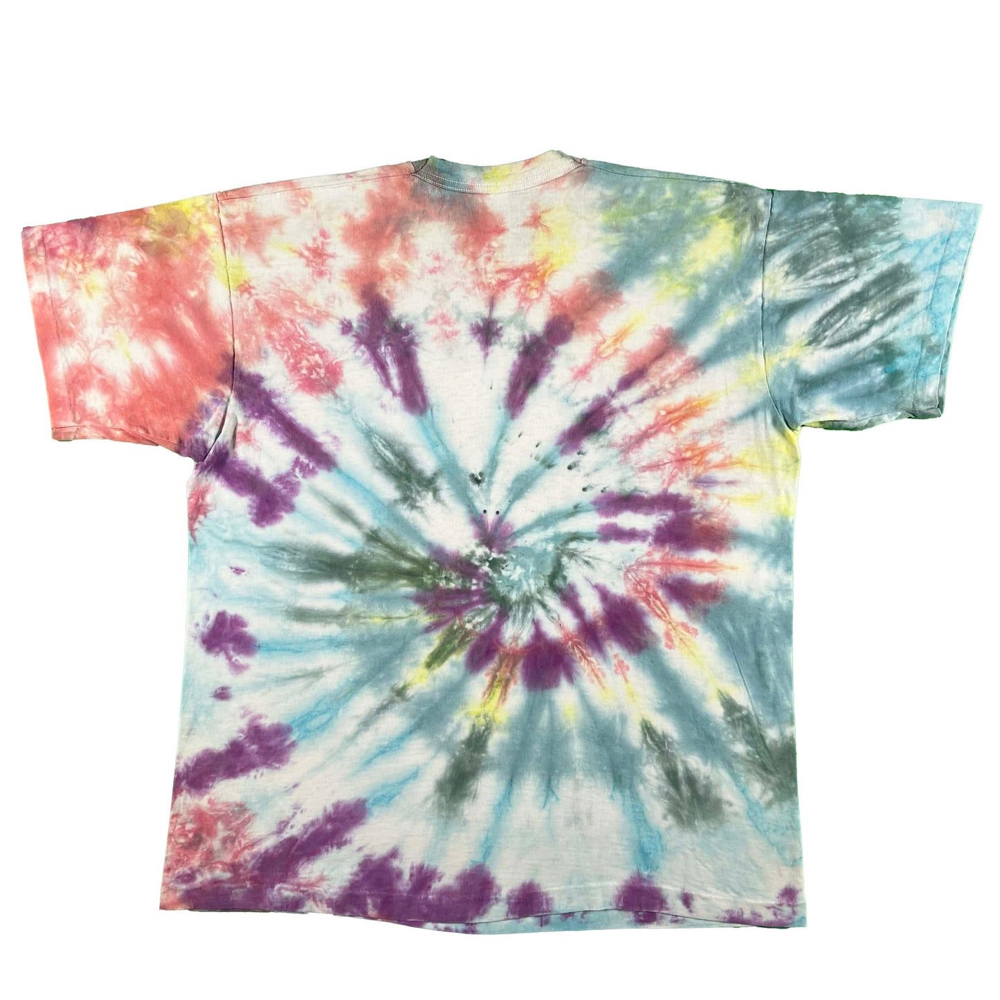 90s Tie Dye Camp Ukandu Canoe Tee- XL
