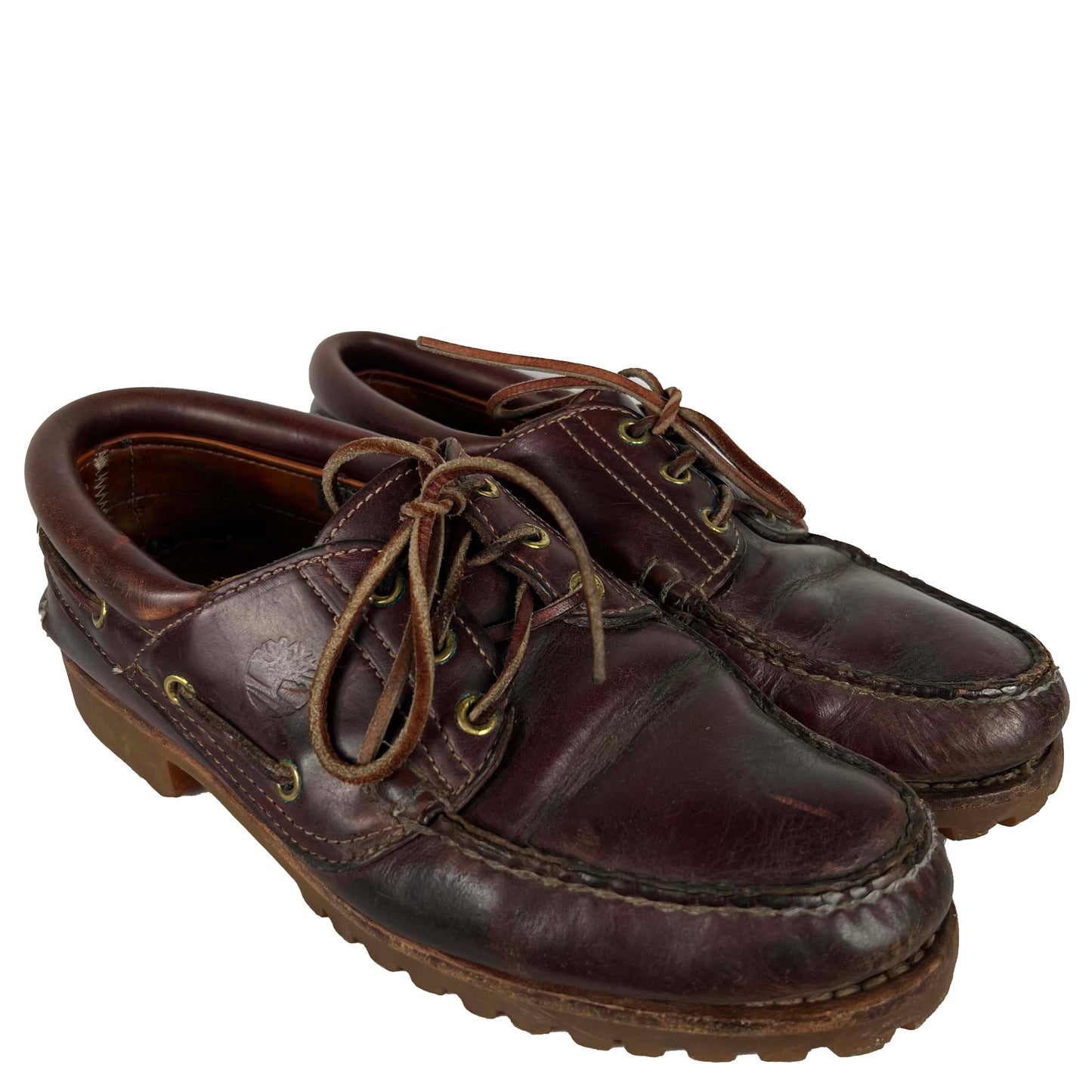 90s Timberland Leather Boat Shoes- M's 8.5, W's 10