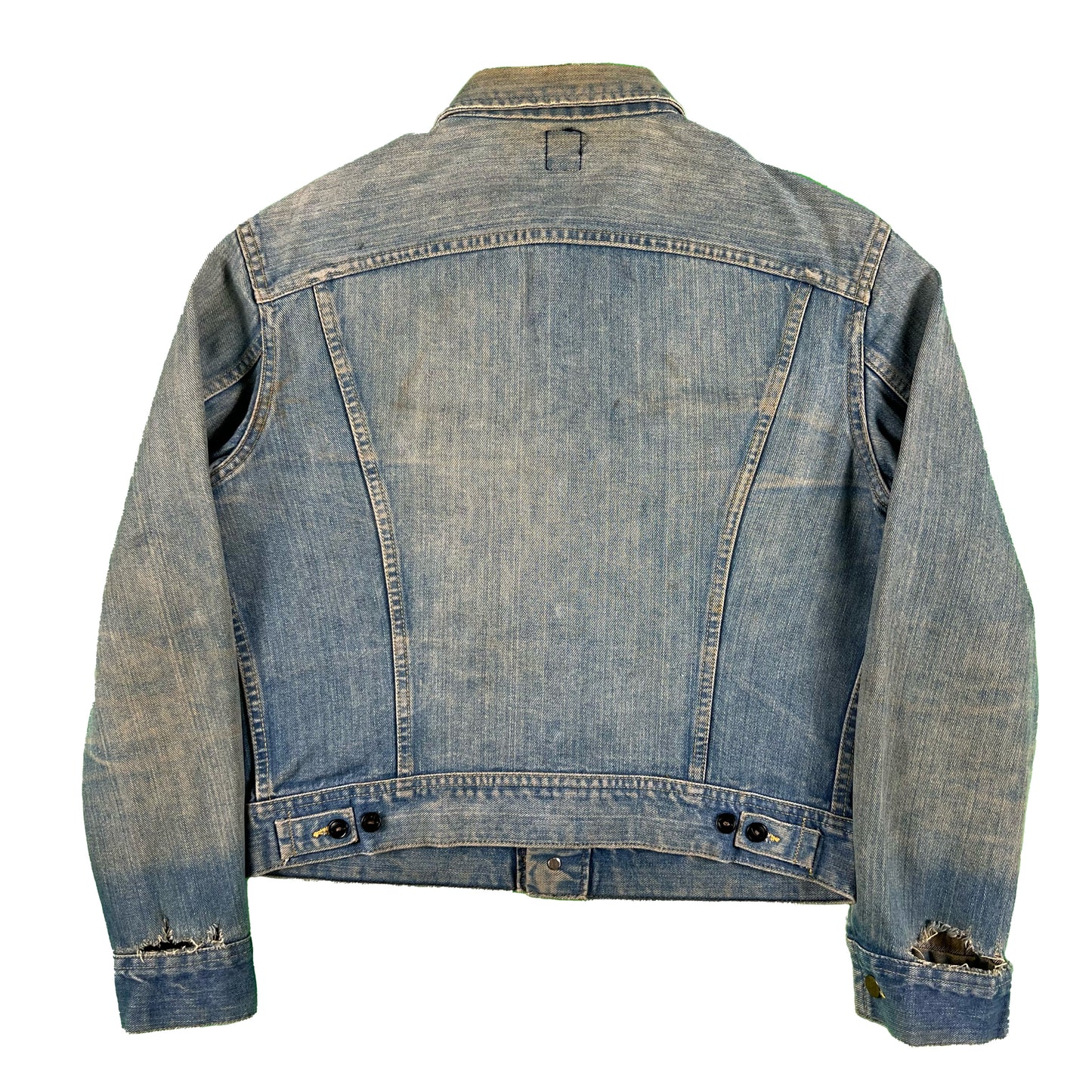 70s Lee Rider Harley Davidson Denim Jacket- M