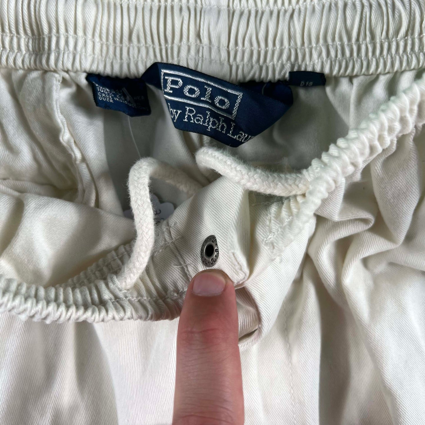 VIntage Polo Ralph Lauren Cotton Drawstring Shorts- SELECT PAIR