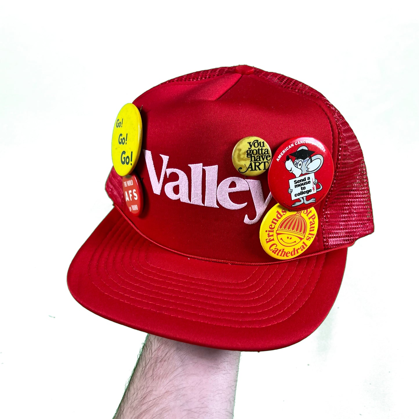 80s Pinned 'Valley' Trucker Hats- SELECT HAT