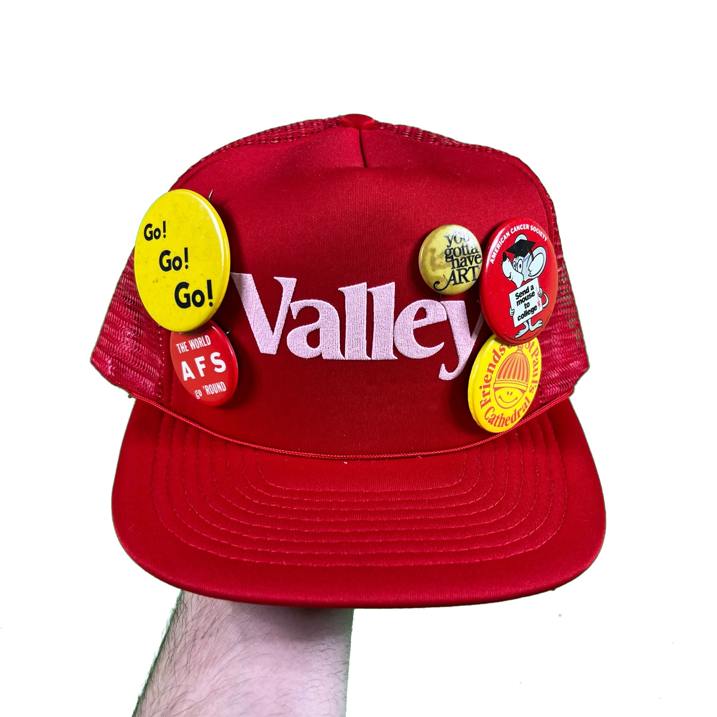 80s Pinned 'Valley' Trucker Hats- SELECT HAT