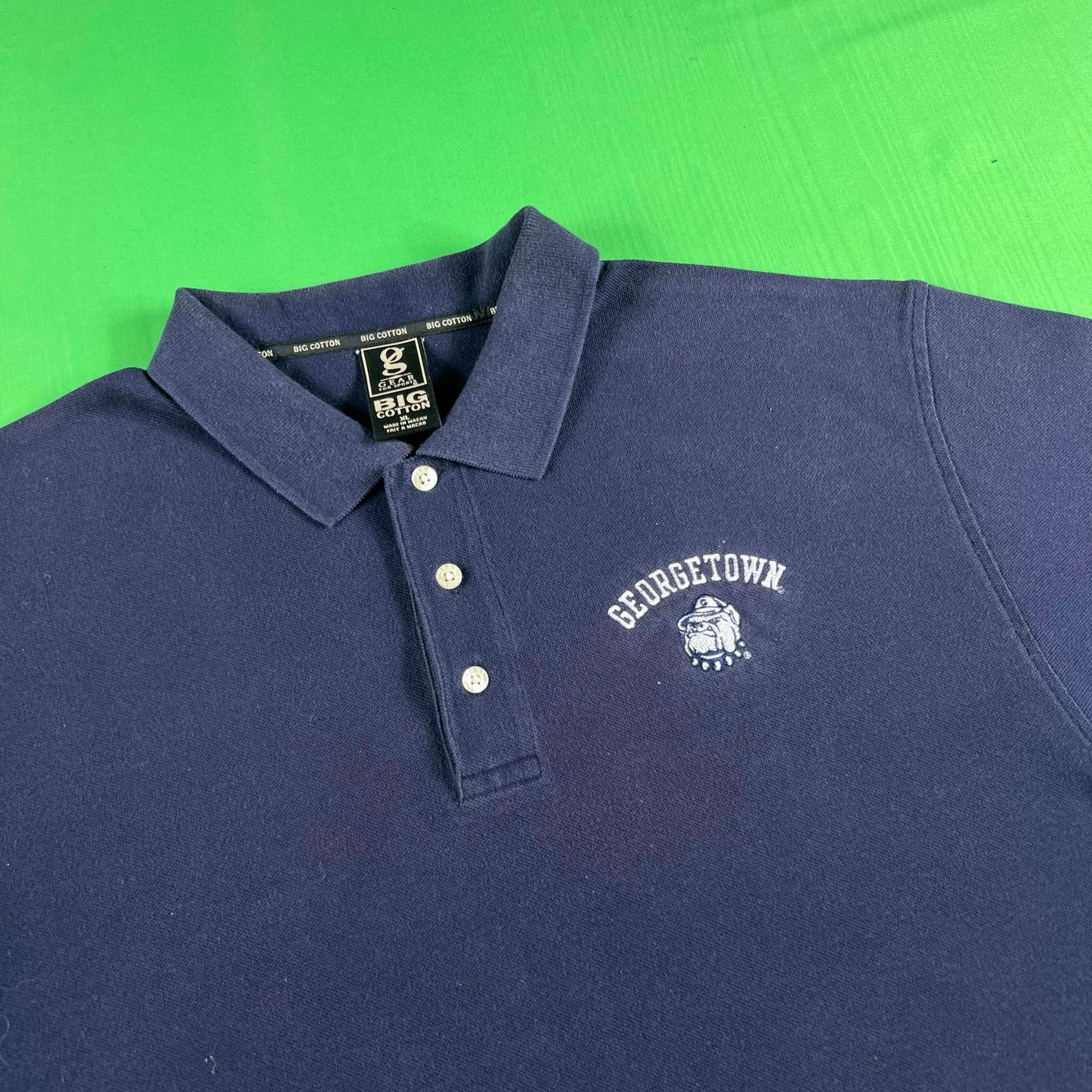 00s Georgetown Hoyas Polo Shirt- XL