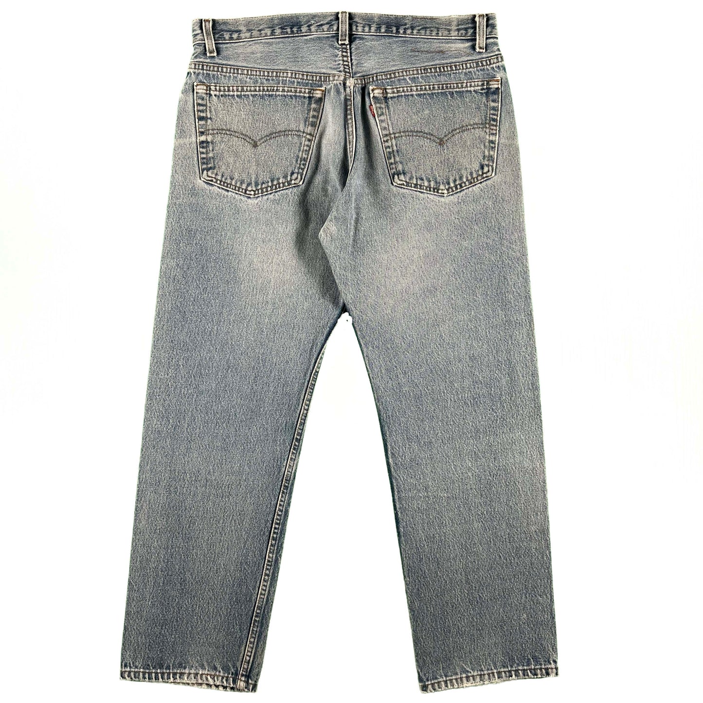 90s Levi's 501 Light Wash Denim- 35x29