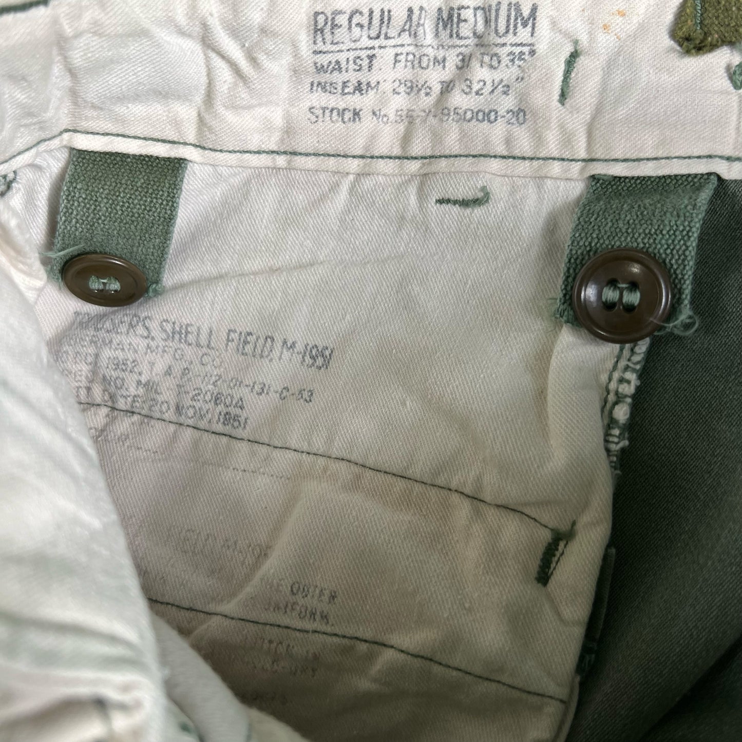 50s M-51 Baggy Army Cargos- 34x28