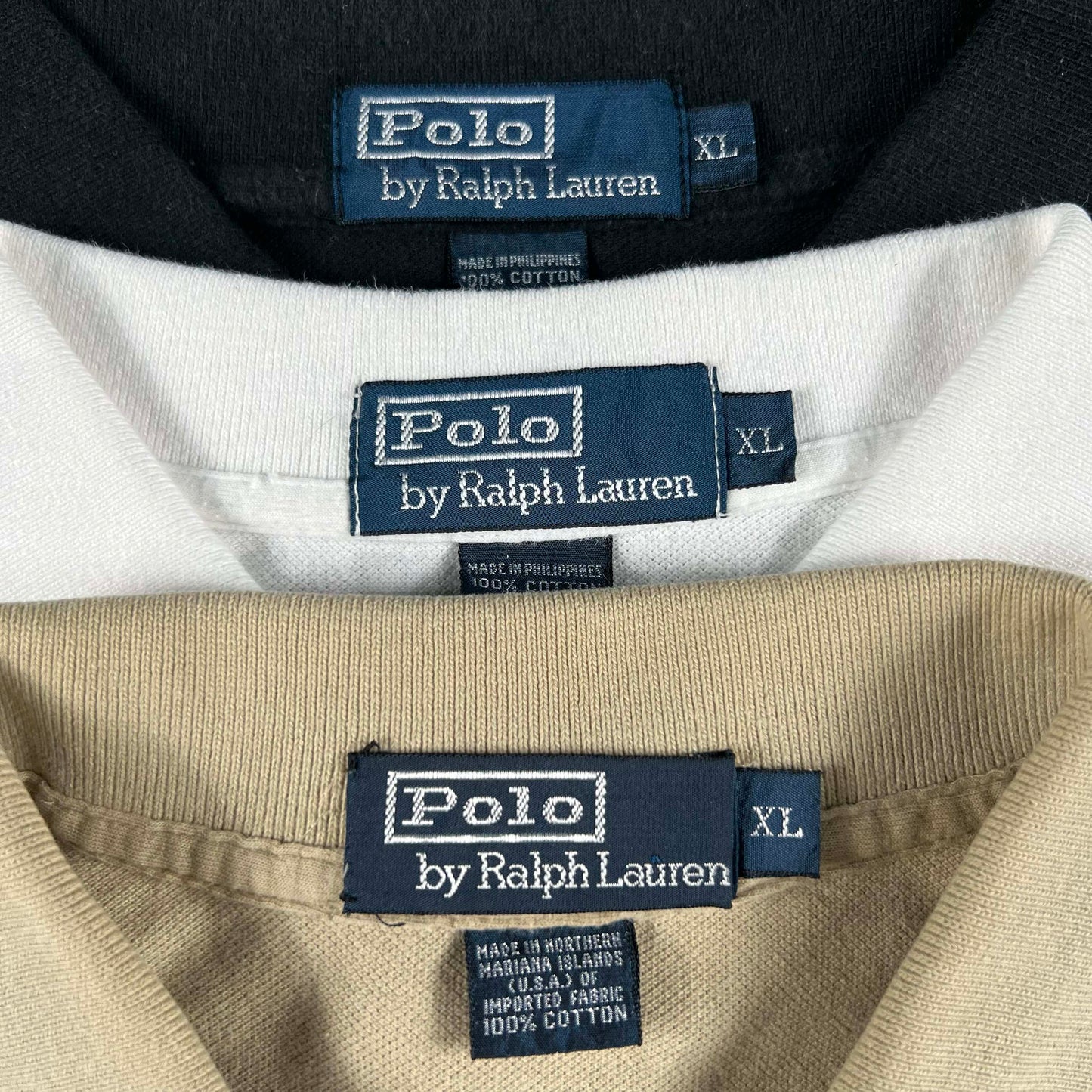 Vintage Polo by Ralph Lauren Polo Shirt 3 Packs- SELECT PACK