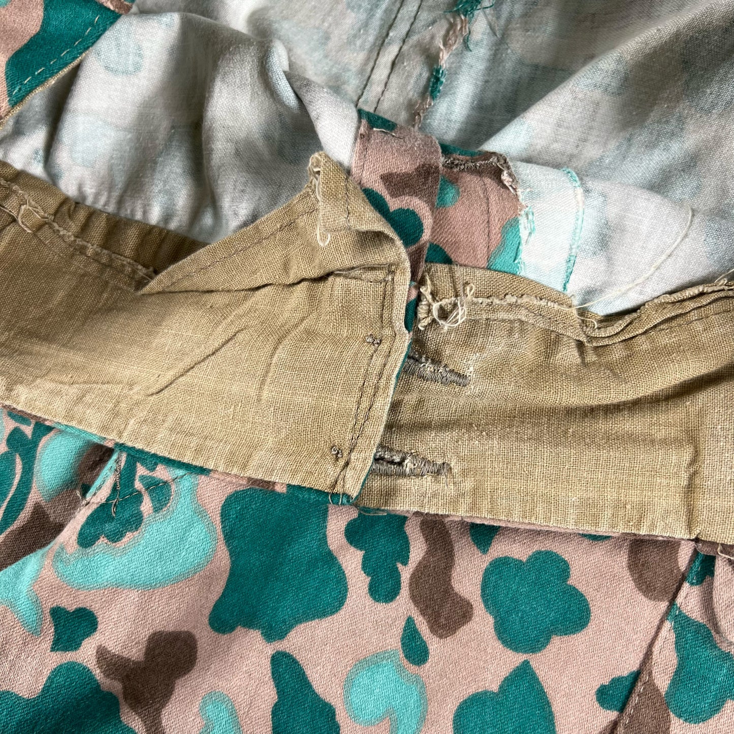 60s Aegean Camo Side Pocket Trousers- 32x28.5