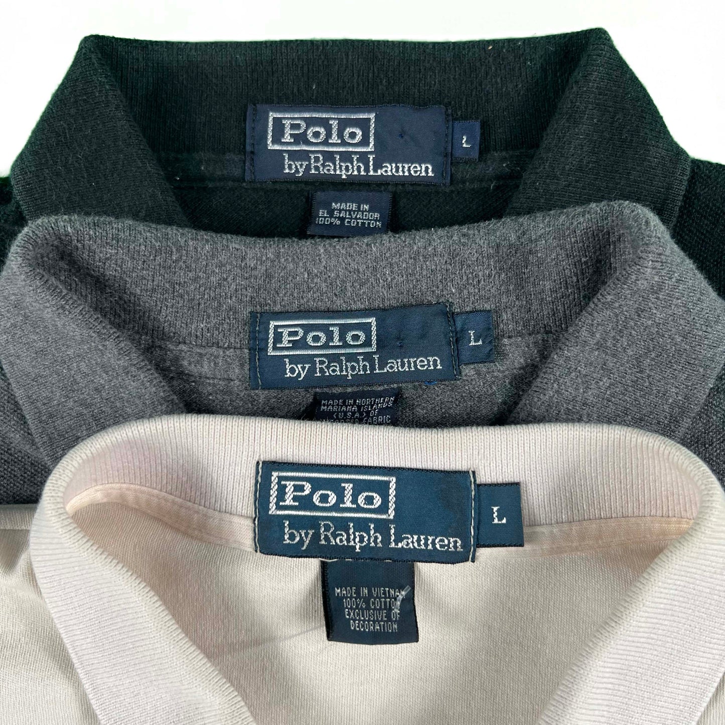Vintage Polo by Ralph Lauren Polo Shirt 3 Packs- SELECT PACK