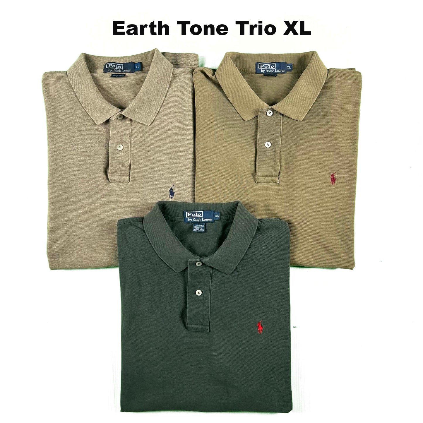 Vintage Polo by Ralph Lauren Polo Shirt 3 Packs- SELECT PACK