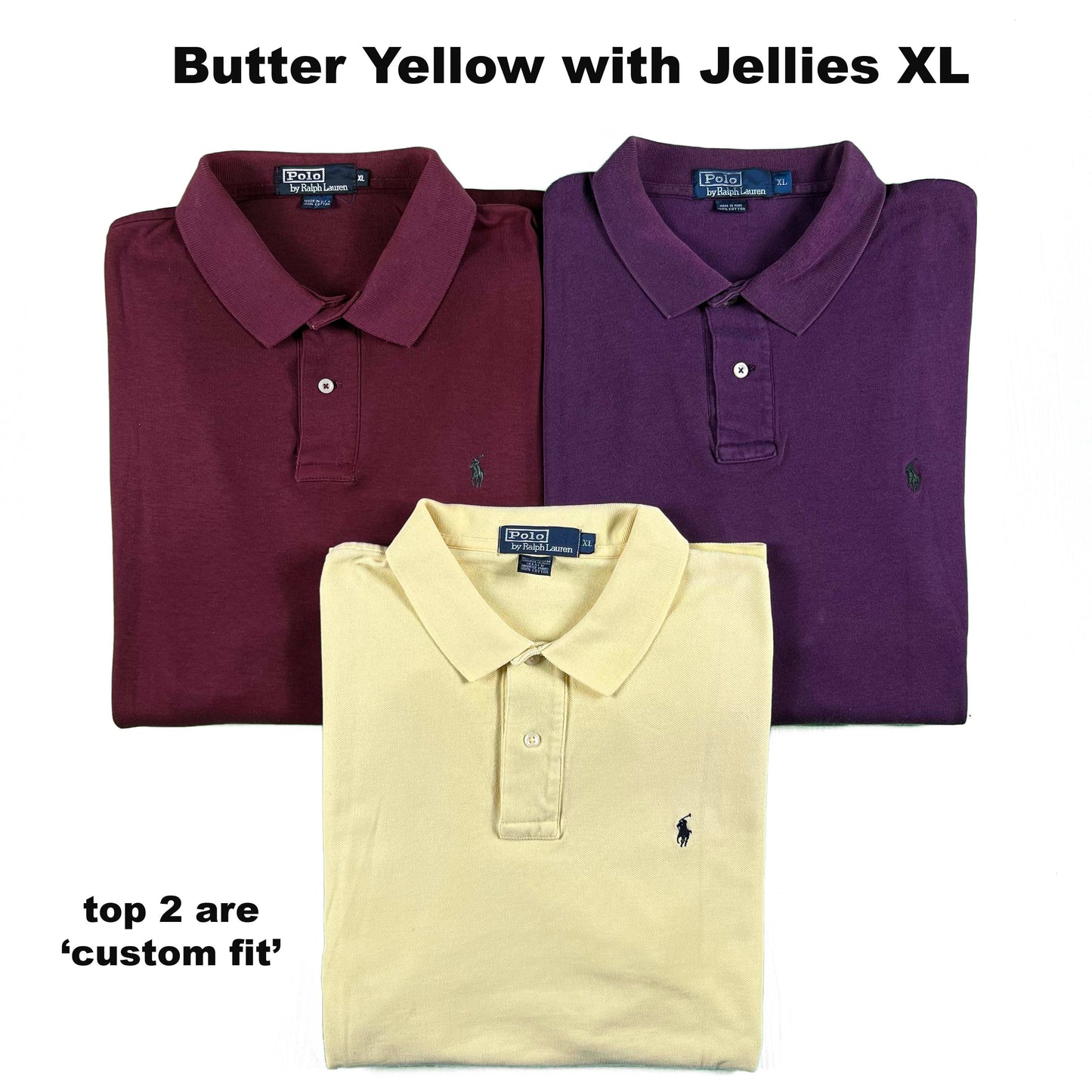Vintage Polo by Ralph Lauren Polo Shirt 3 Packs- SELECT PACK