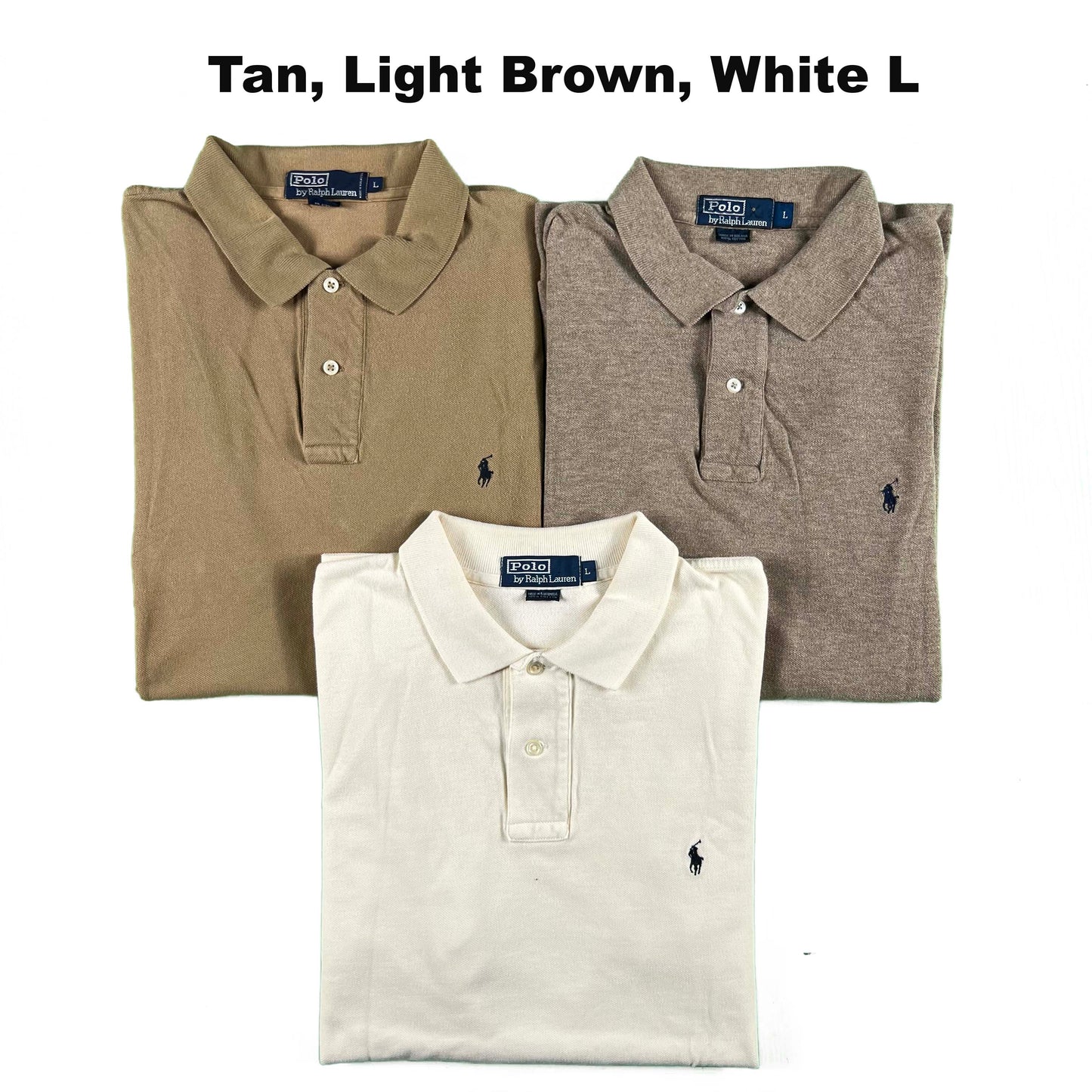 Vintage Polo by Ralph Lauren Polo Shirt 3 Packs- SELECT PACK