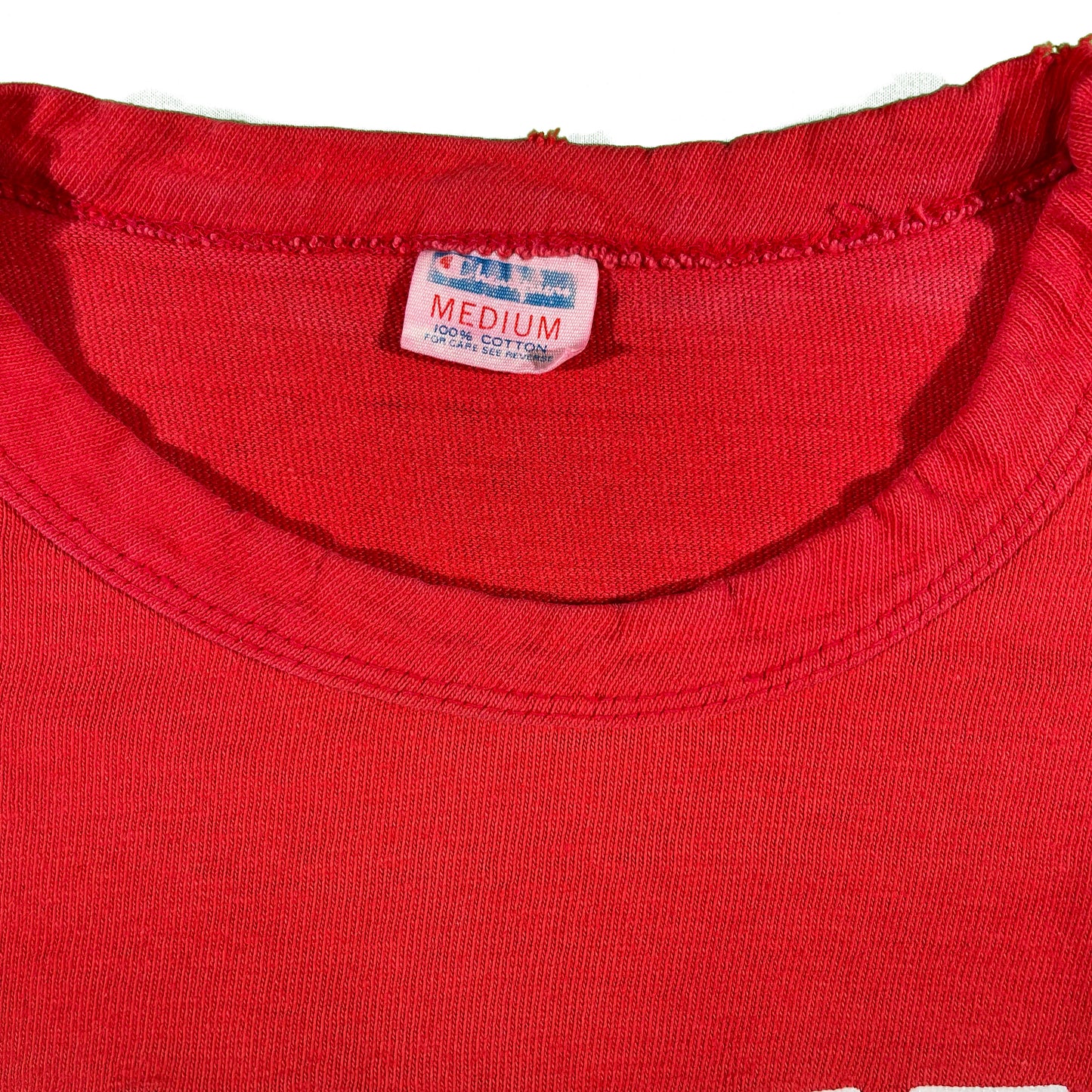 70s Stanford Champion Blue Bar Jersey Tee- S