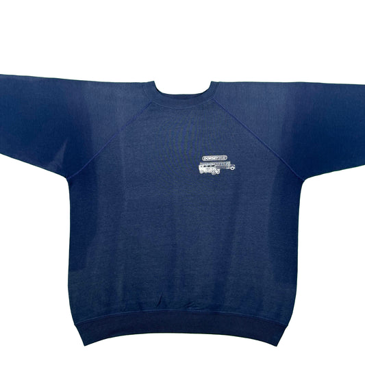 80s Sun Faded Dorsey Bus Sweatshirt- L