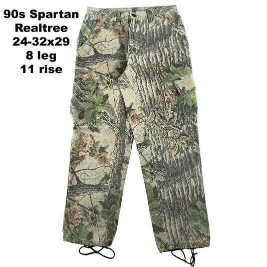 Vintage Baggy Camo Cargo Pants- SELECT PAIR