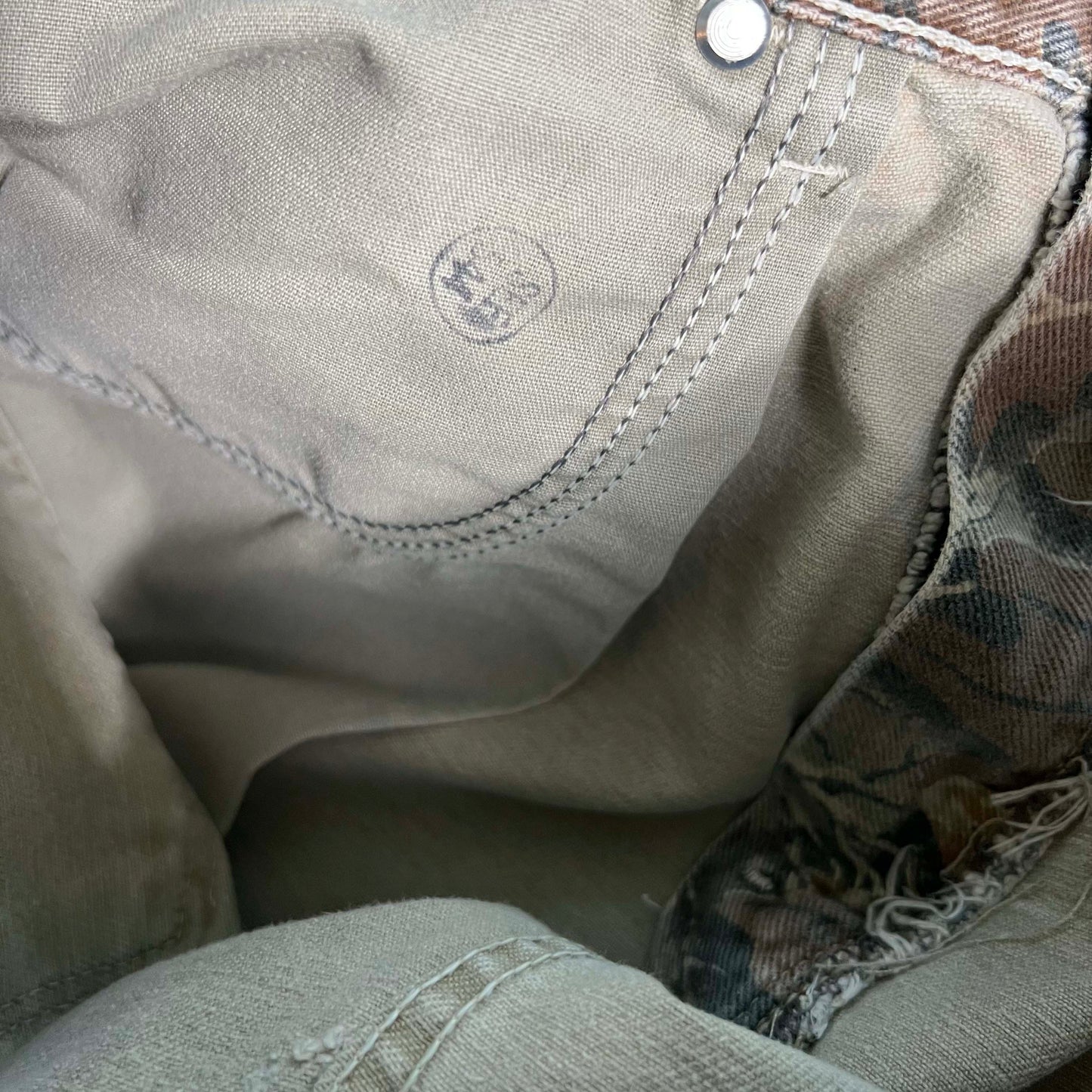 90s Wrangler Realtree Camo Denim- 34x28