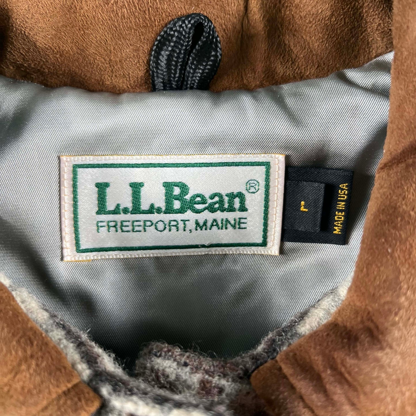 80s/90s L.L. Bean Aztec Wool Jacket- S