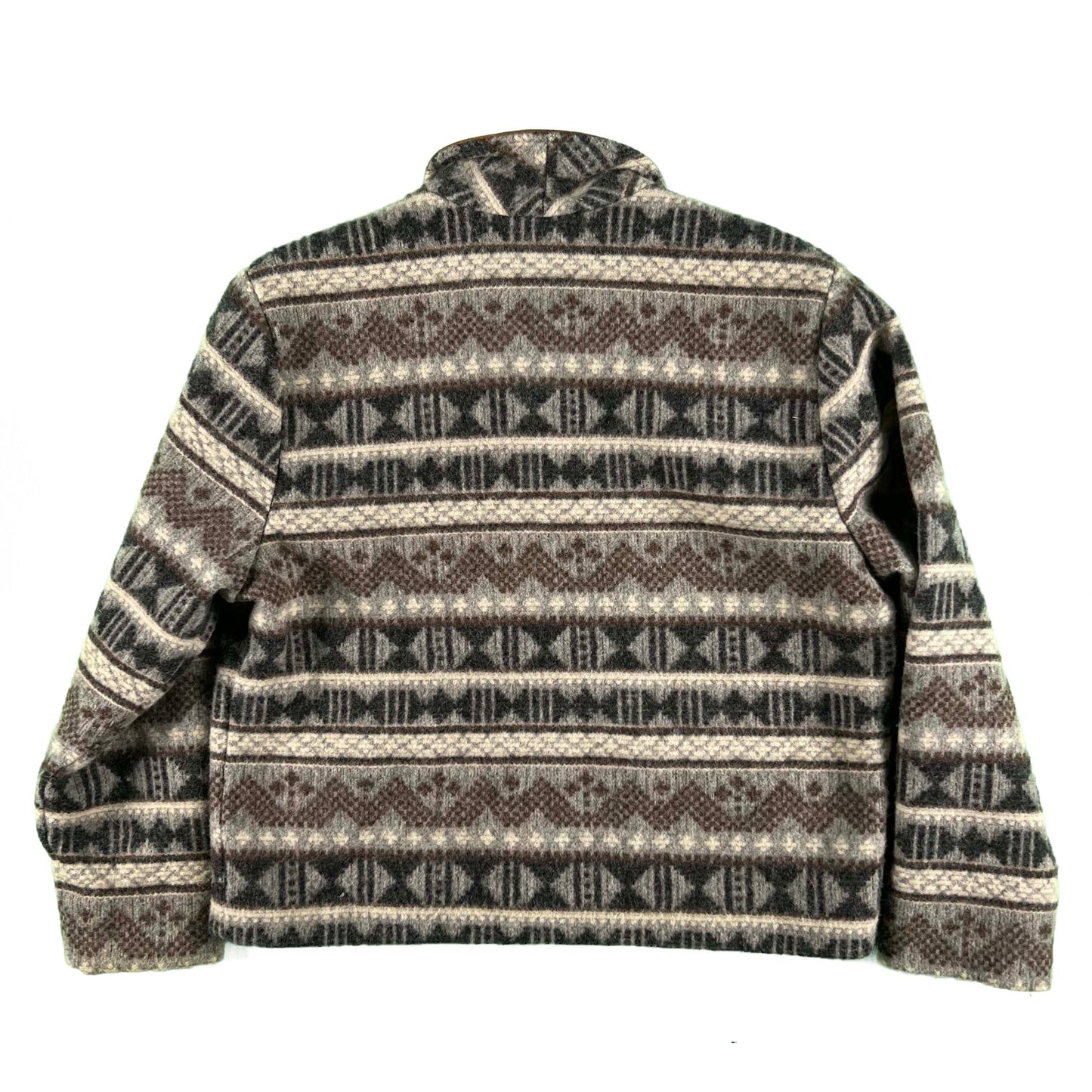 80s/90s L.L. Bean Aztec Wool Jacket- S