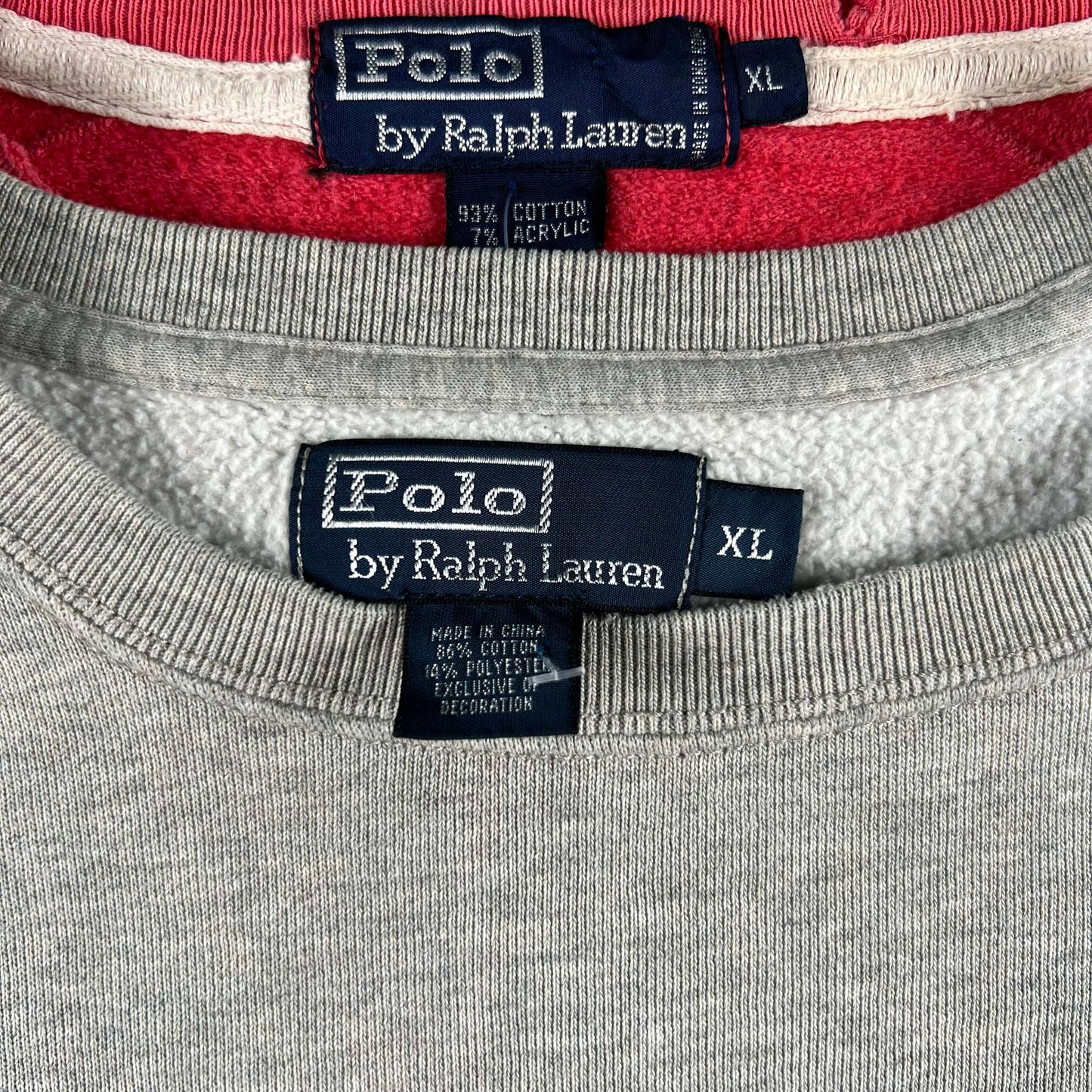 Vintage Polo by Ralph Lauren Blank Sweatshirts- SELECT SWEAT