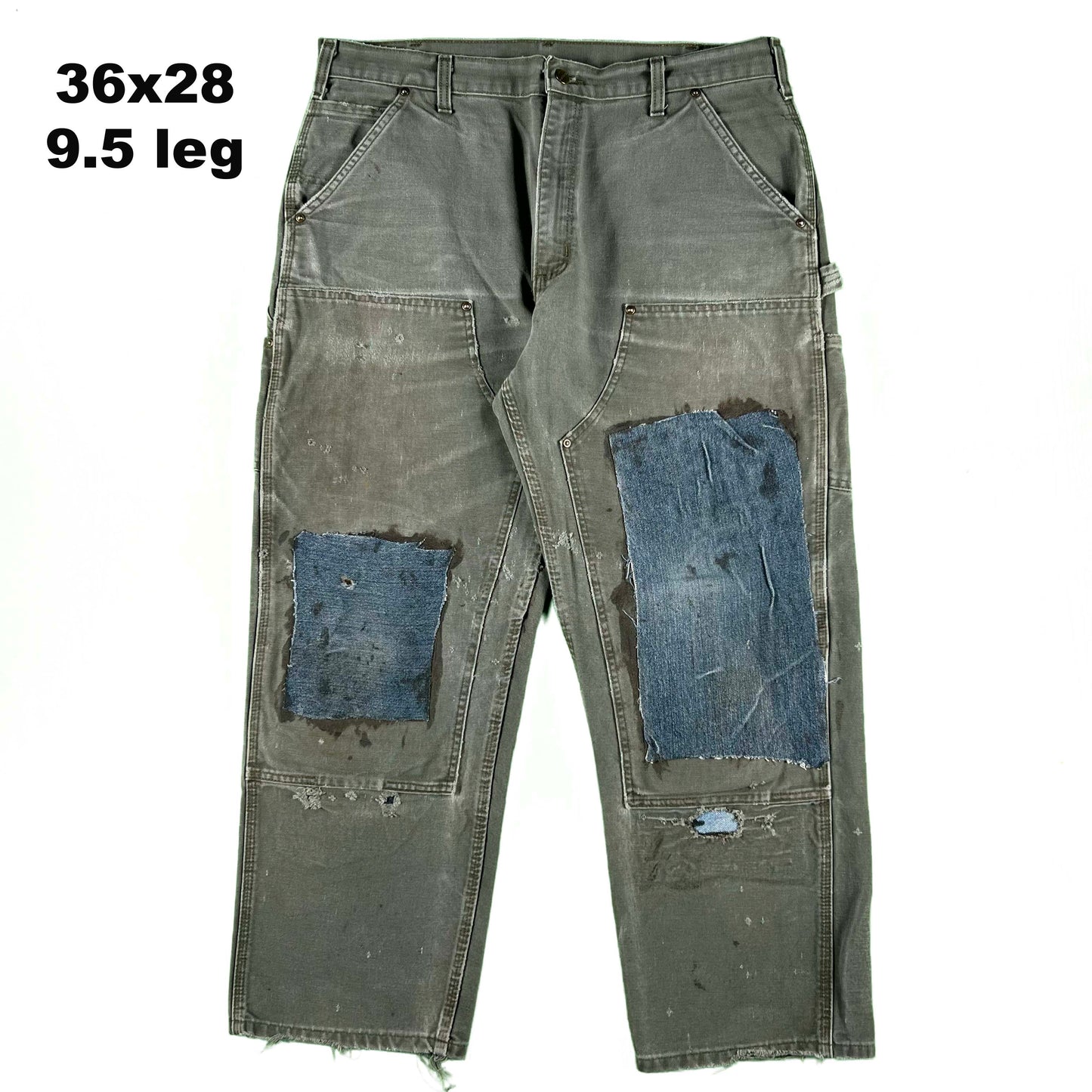 Carhartt Moss Green Double Knees- SELECT PAIR