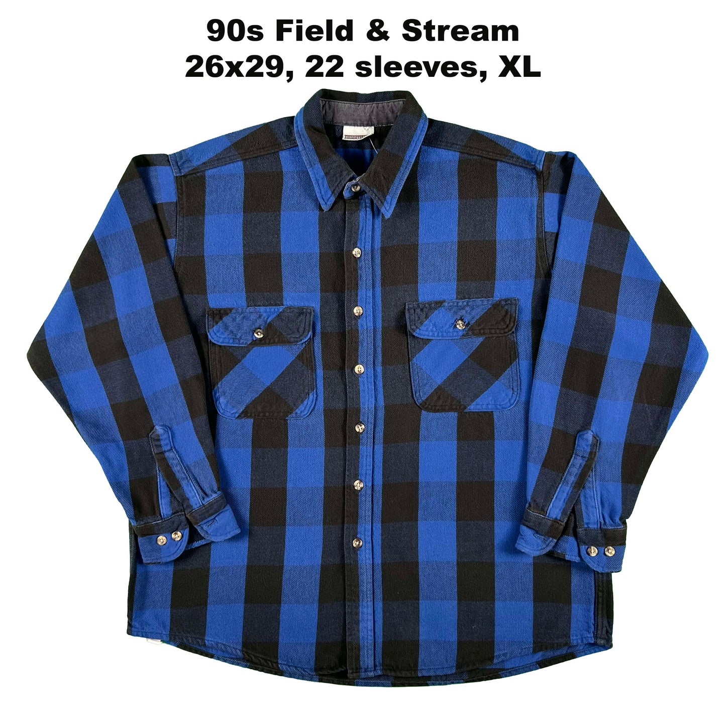 Vintage 100% Cotton Flannels- SELECT SHIRT