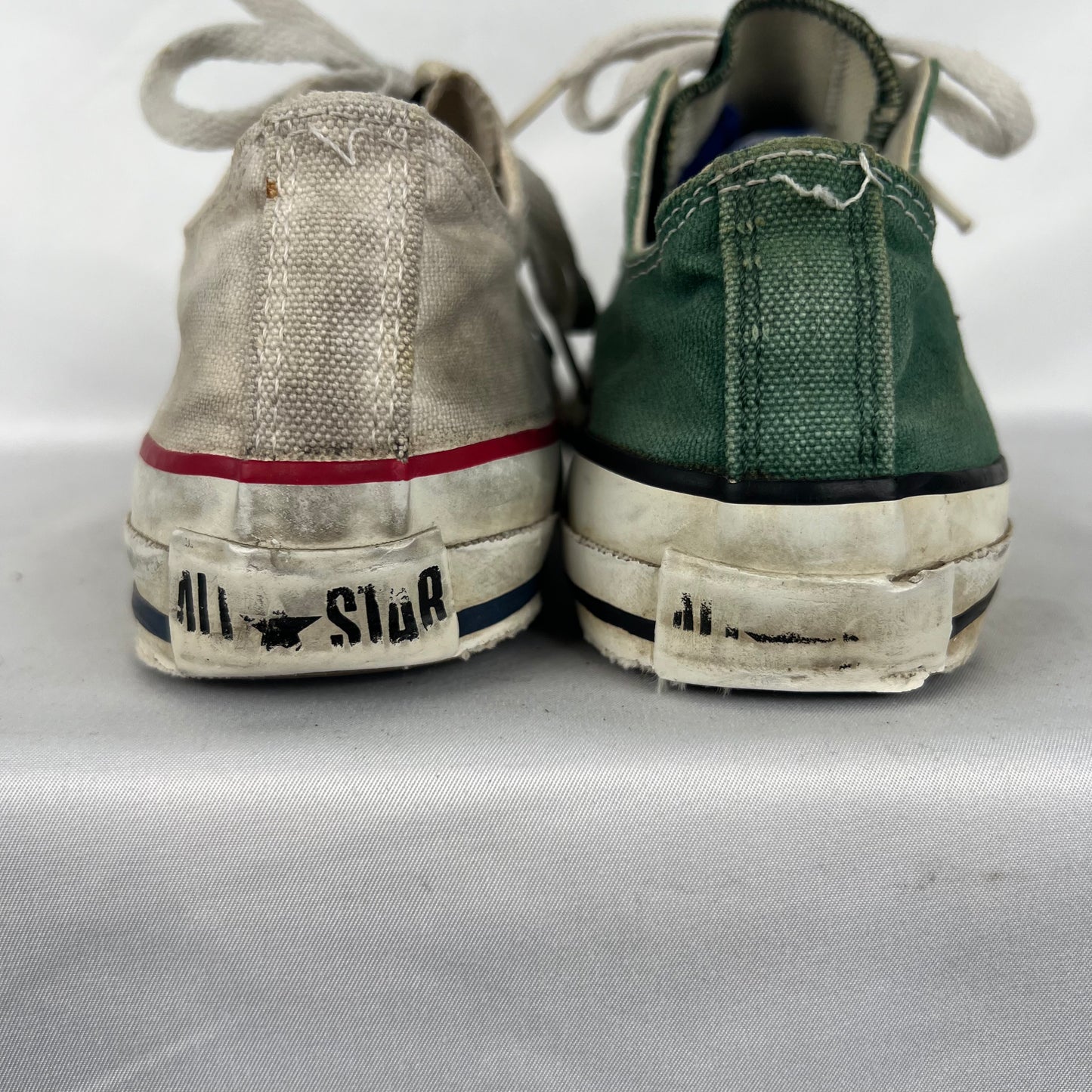 80s Missmatching Made in USA Converse- M's 4, W's 5.5
