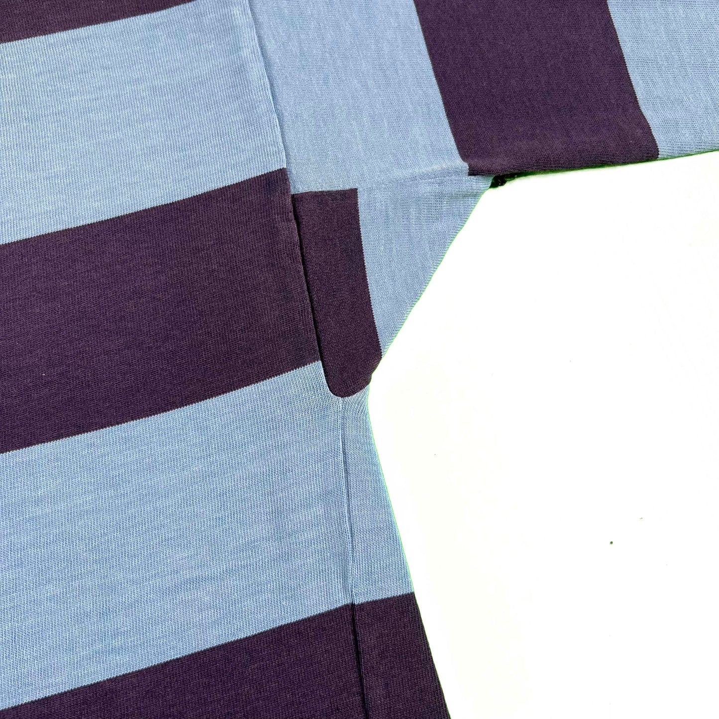 70s Striped Rugby Shirt- L