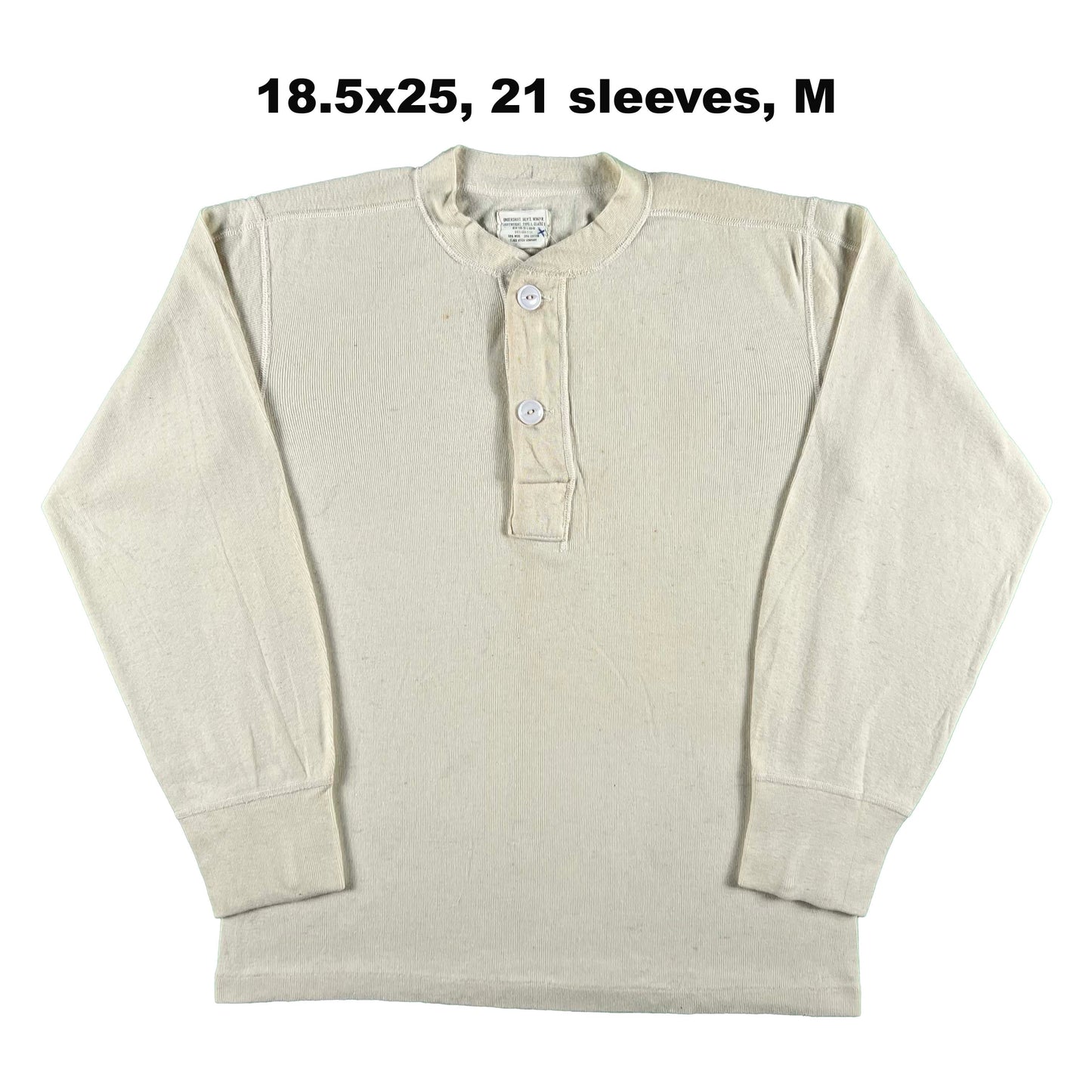 Vintage Military Henley Thermal Shirts- SELECT SHIRT