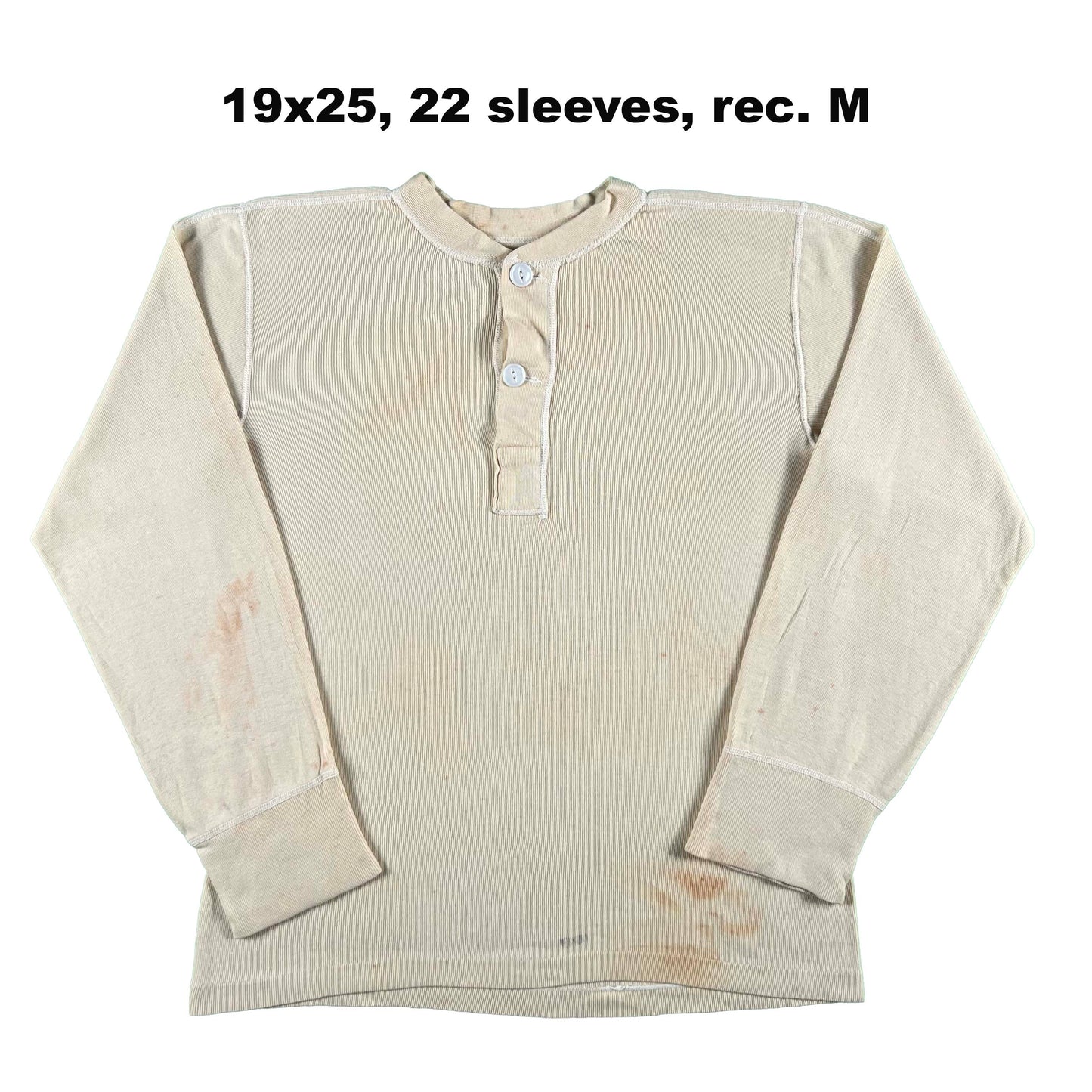 Vintage Military Henley Thermal Shirts- SELECT SHIRT