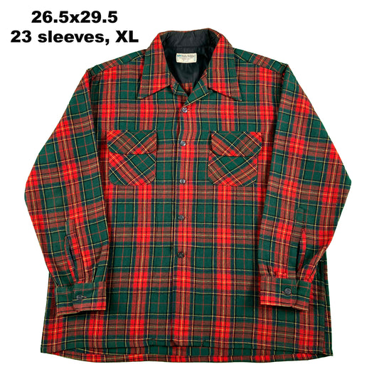 70s JcPenney Flannel Board Shirts- SELECT SHIRT