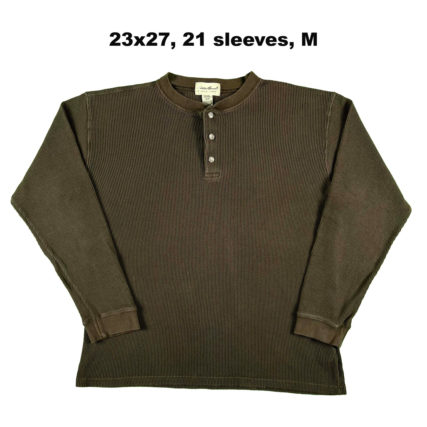 Vintage Eddie Bauer Waffle Knit Thermals- SELECT SHIRT