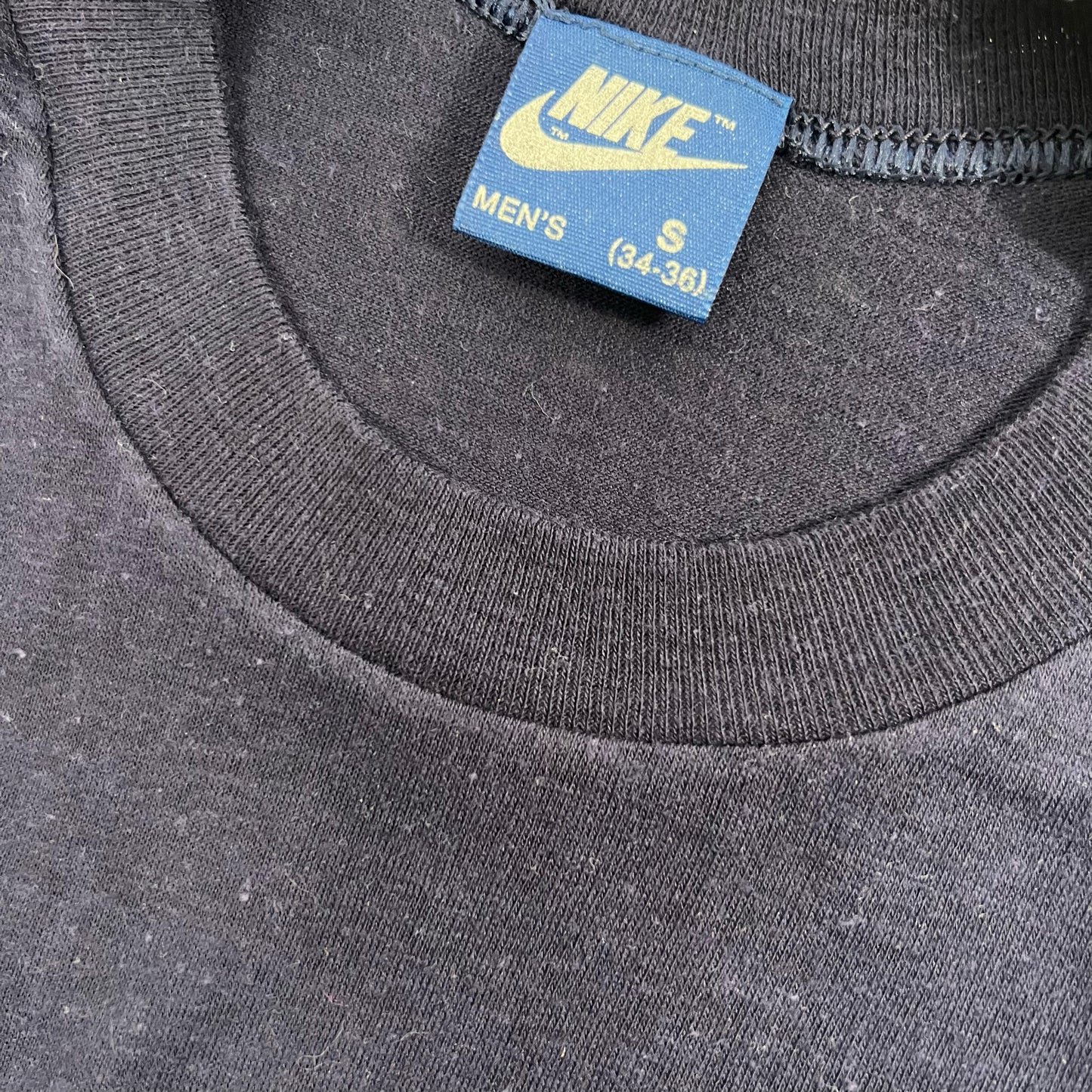 80s Nike Blue Heron Run Tee- XS