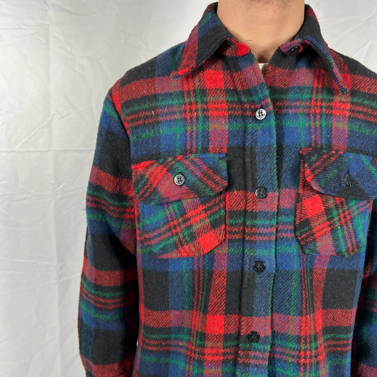 70s CPO Flannel Jacket- S