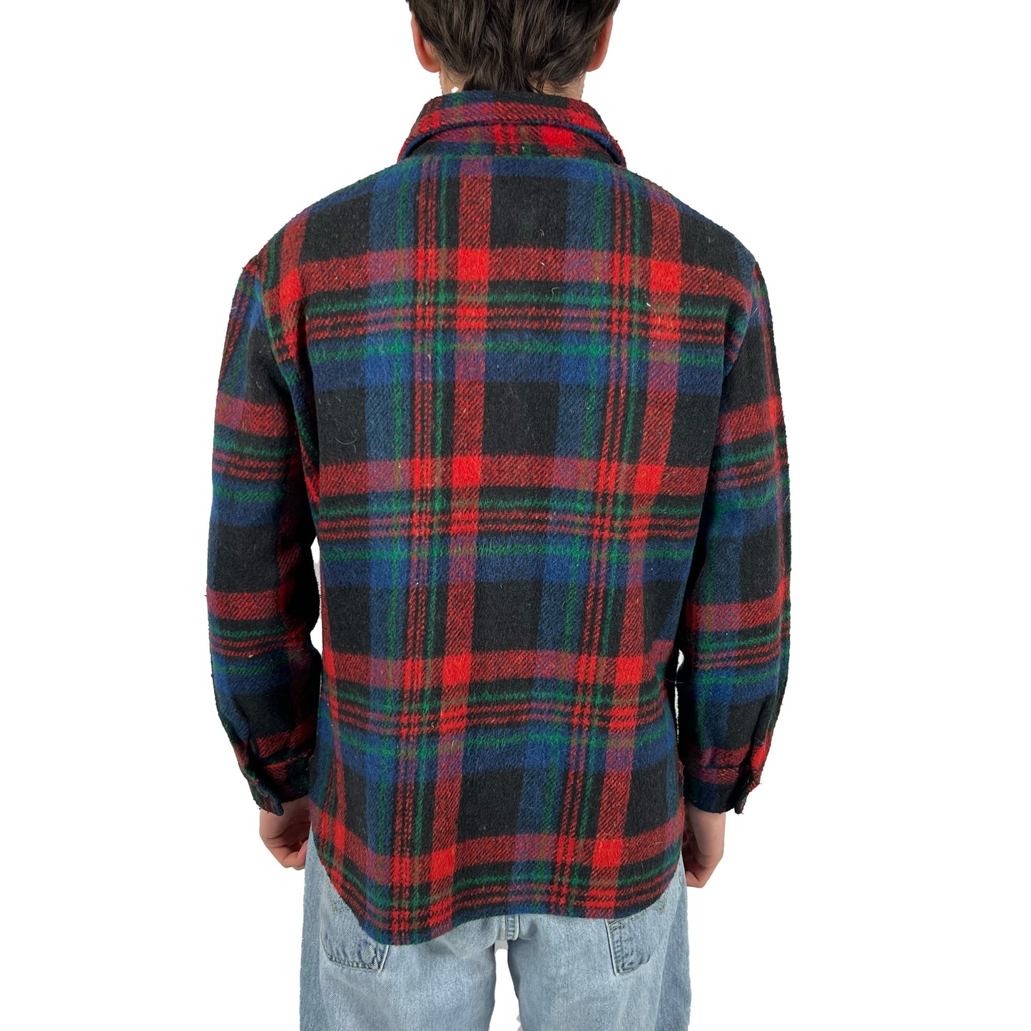 70s CPO Flannel Jacket- S