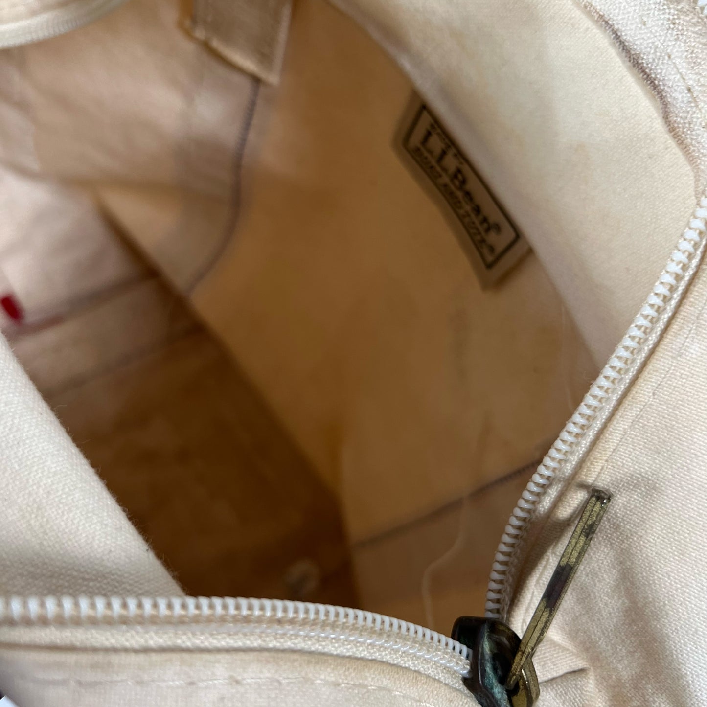 L.L. Bean Zip Up Boat and Tote- Extra Small