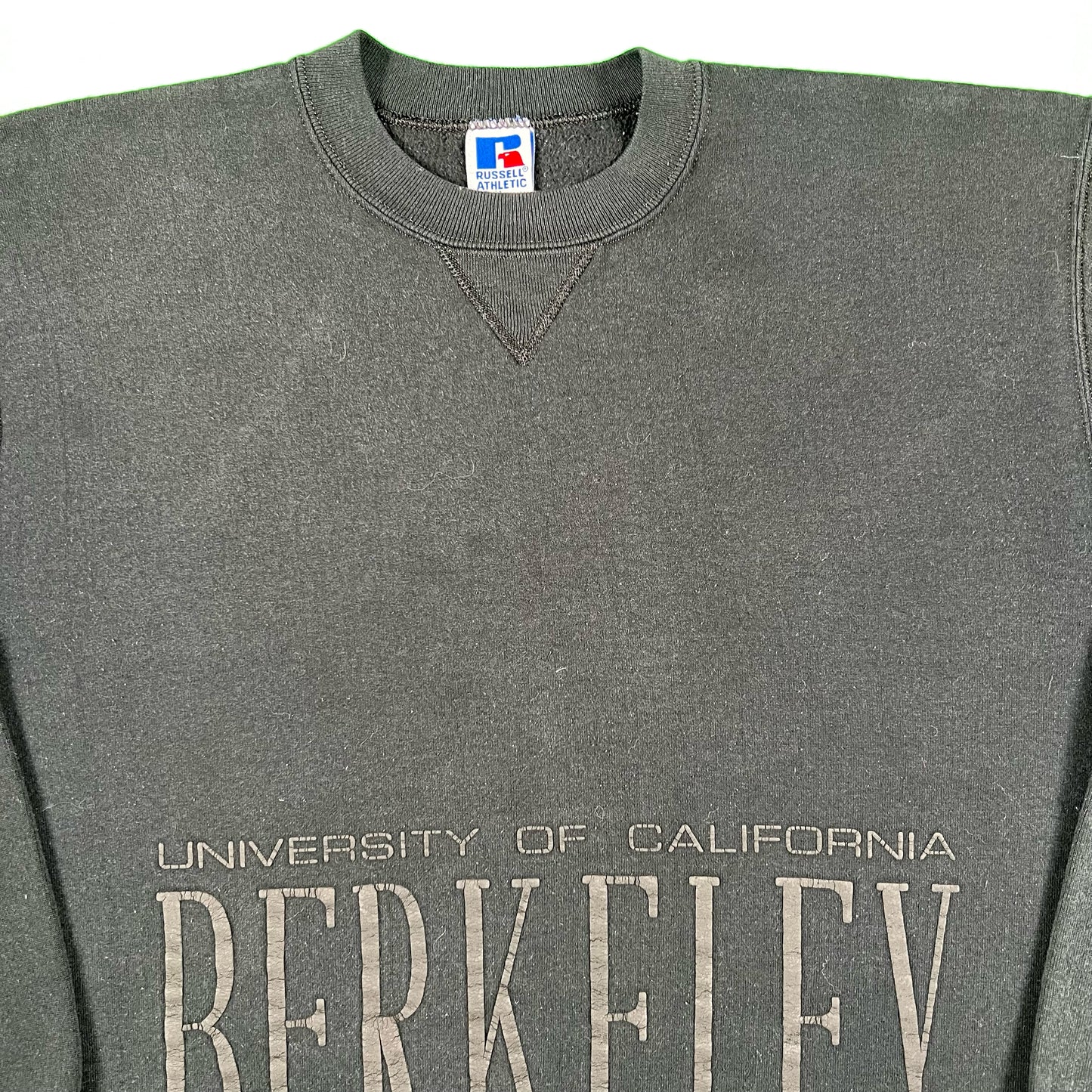 90s Russell Athletic Cal Berkley Crewneck- L