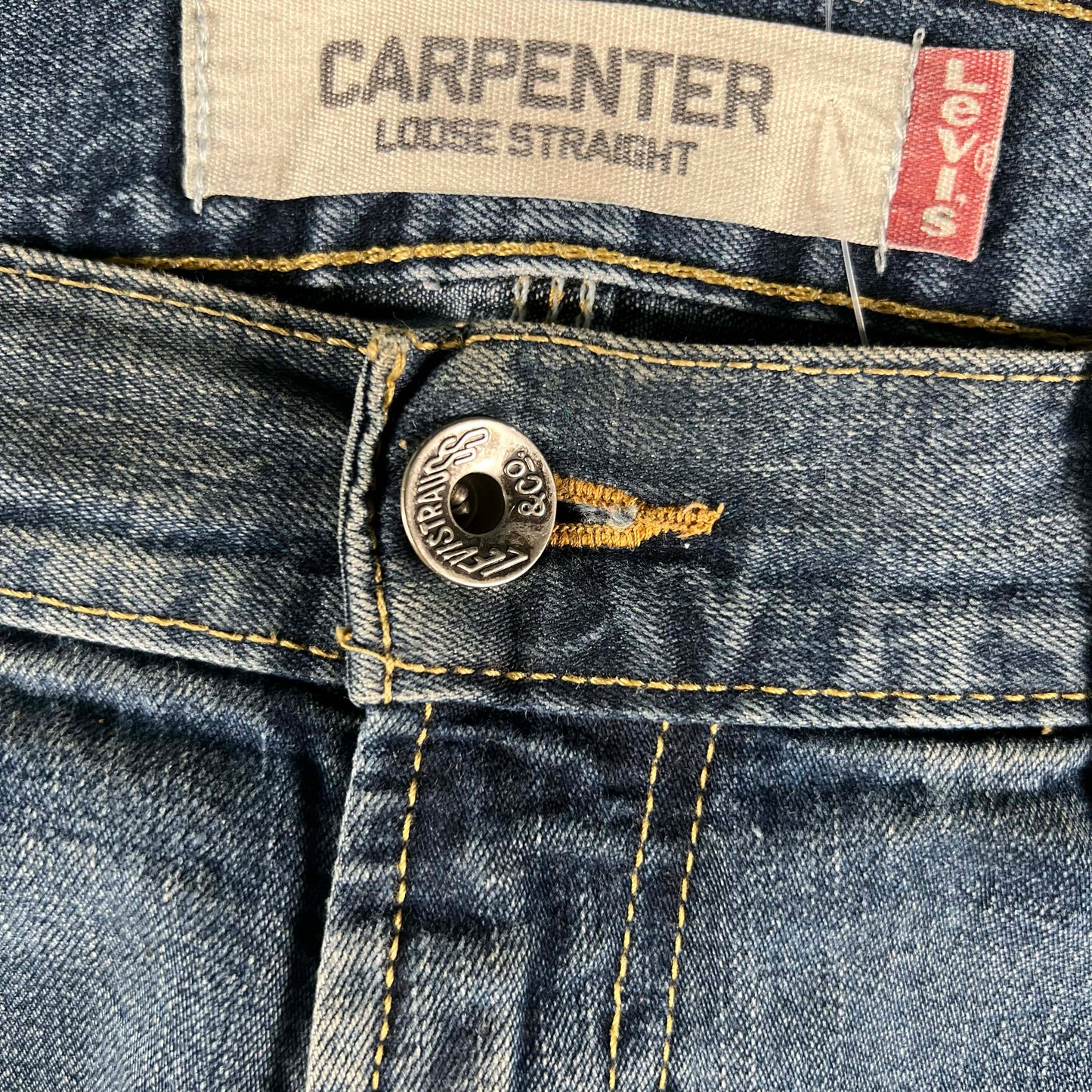 00s Levi's Loose Straight Painter's Carpenter Denim- 32x30