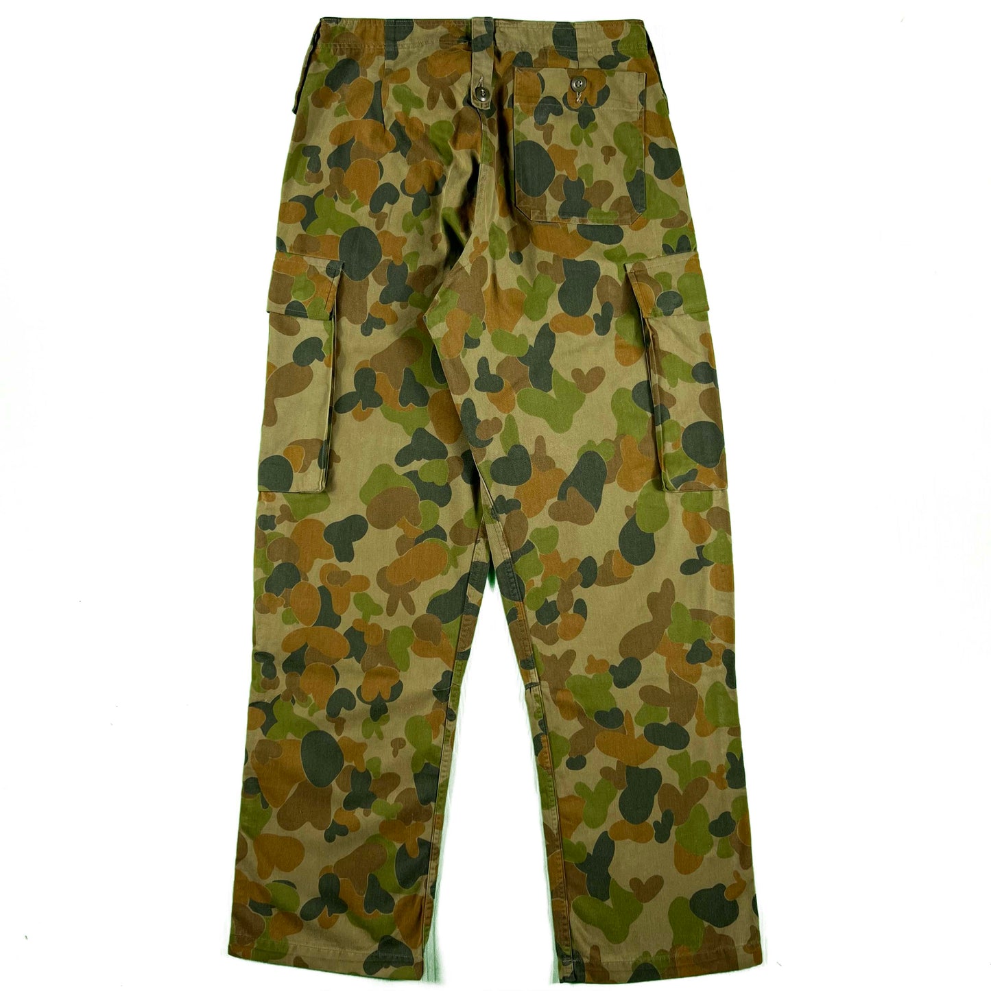80s German Army Camo Cargo Pants- 29x31